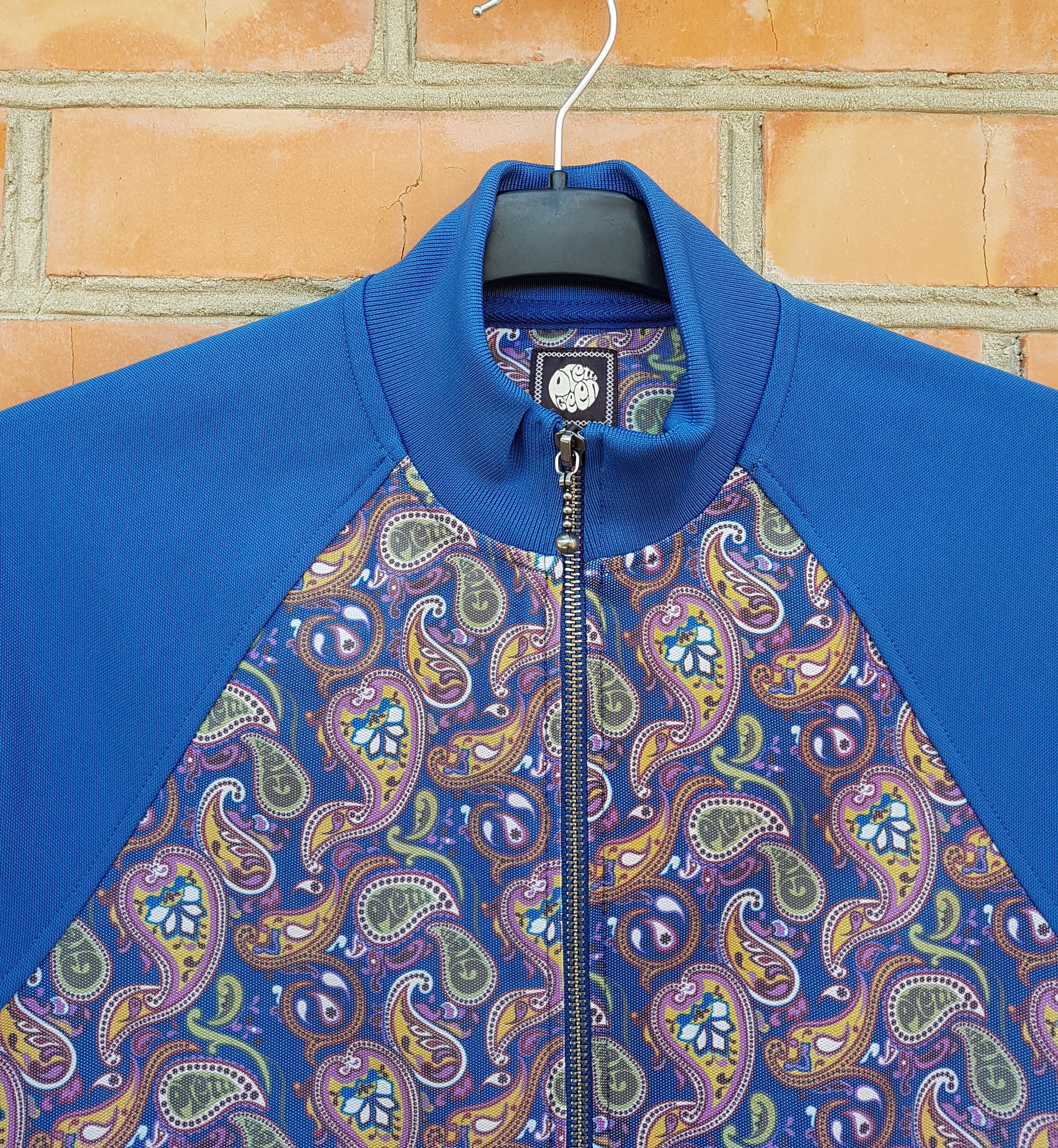 Other Pretty Green Paisley Full Zip Track Top Jacket sz S Size US S / EU 44-46 / 1 - 2 Thumbnail