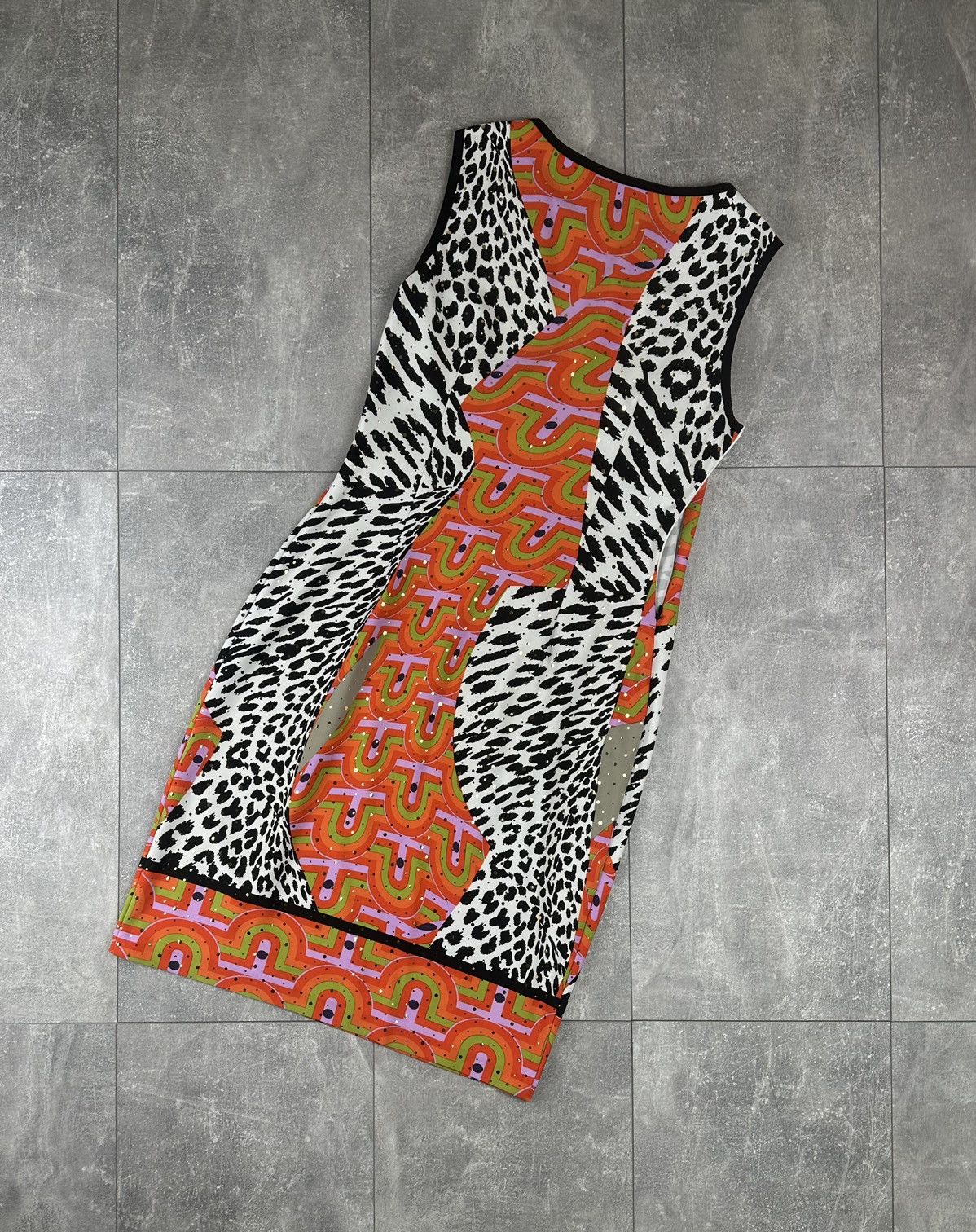 Joseph Ribkoff Joseph Ribkoff Animal Print Sleeveless Sheath Dress Size M / US 6-8 / IT 42-44 - 12 Thumbnail
