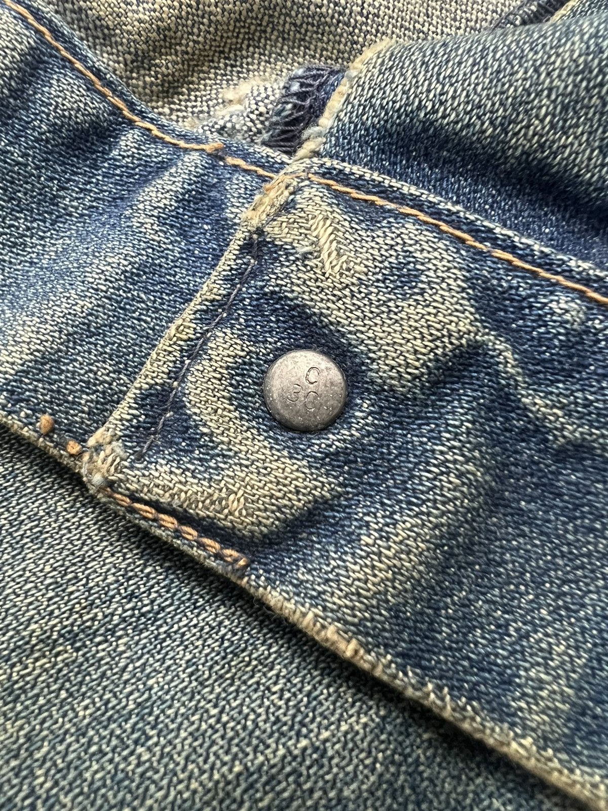 Other 🔥VINTAGE WRANGLER DENIM TRUCKER JACKET Size US S / EU 44-46 / 1 - 11 Thumbnail