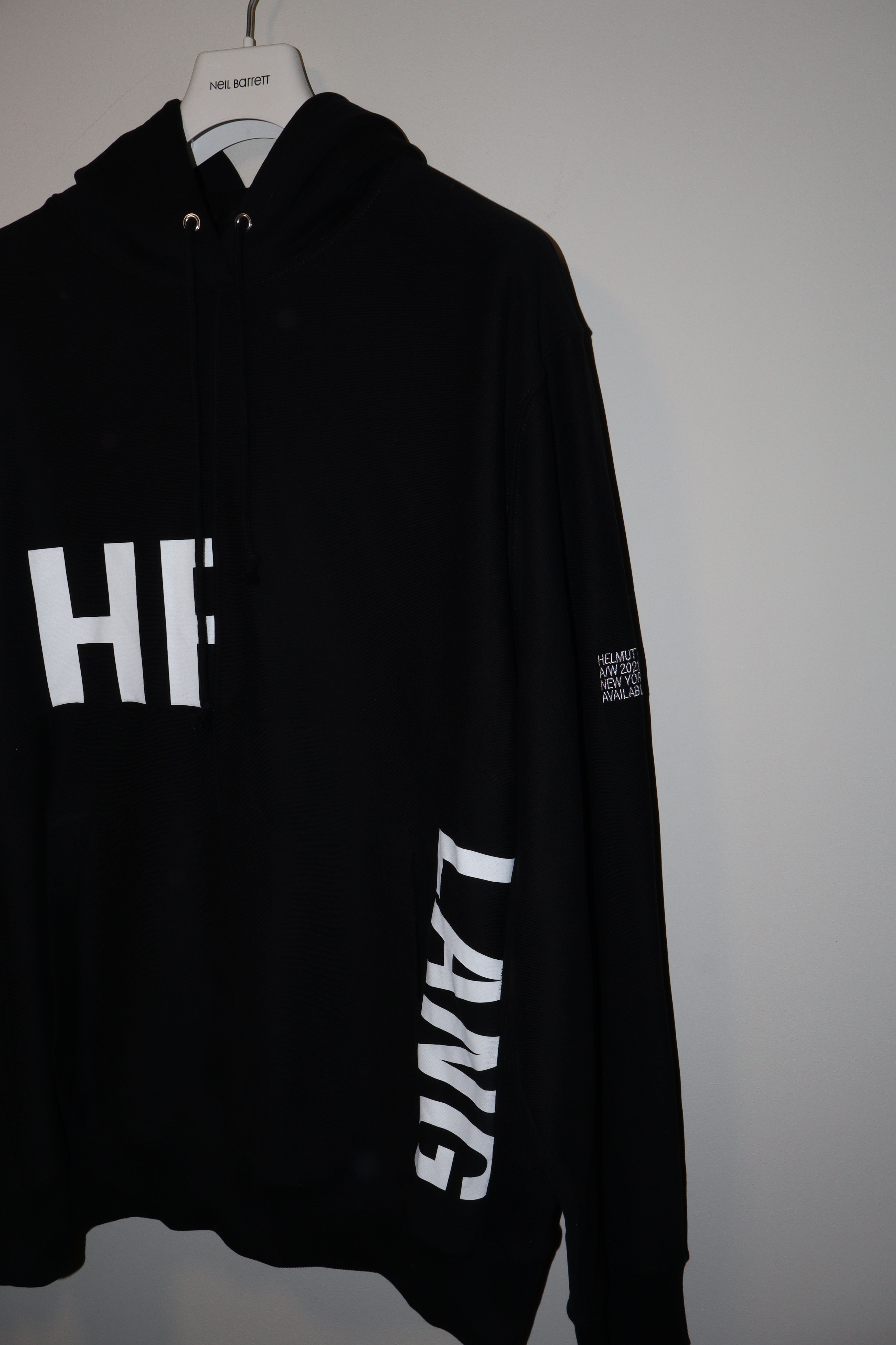 Helmut Lang Logo patch hoodie Size US XL / EU 56 / 4 - 2 Thumbnail