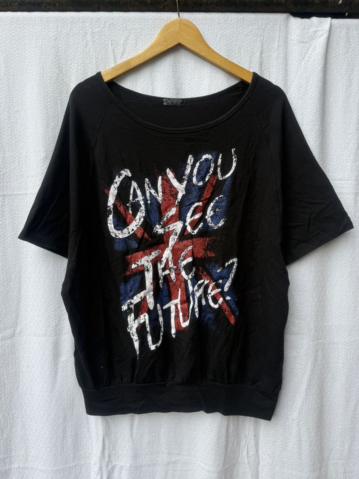 Hysteric Glamour Sky bomber britania flags can you see future tee Size US L / EU 52-54 / 3 - 1 Thumbnail