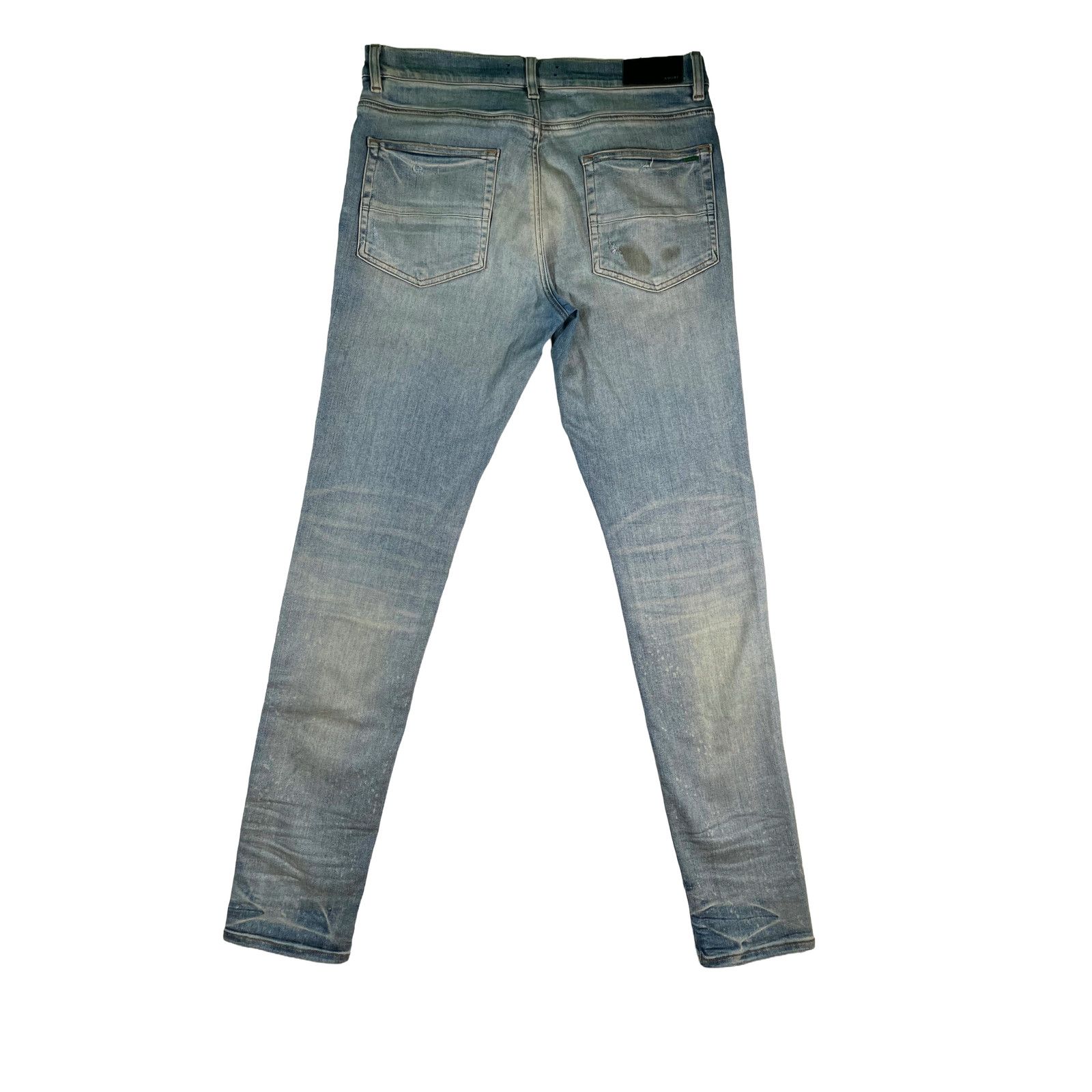 Amiri Amiri Desert Camo Patchwork Light Wash Jeans Size US 34 / EU 50 - 2 Thumbnail
