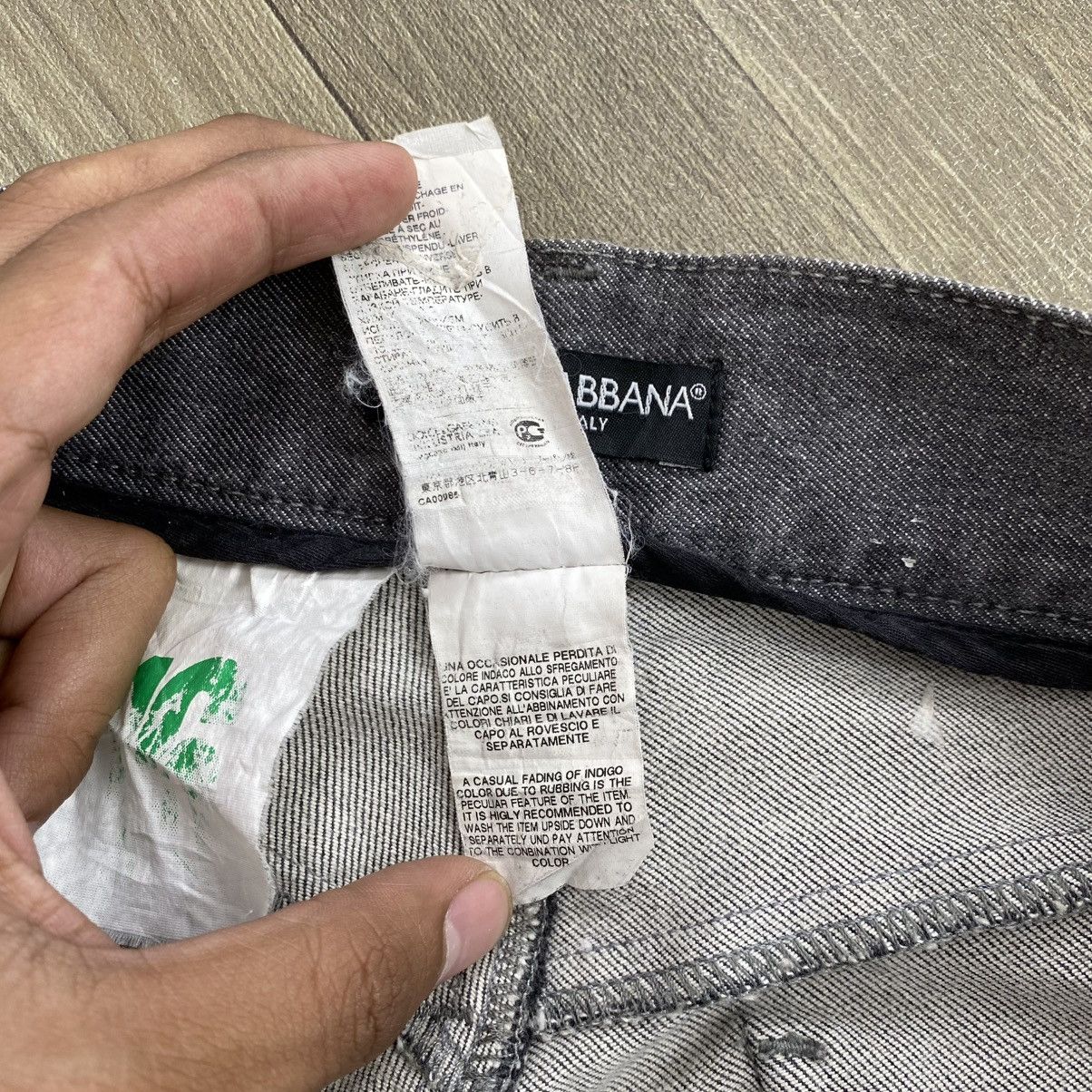 Dolce & Gabbana Vintage Dolce & Gabbana Corduroy Grey Straight Pants Luxury Size US 33 - 8 Thumbnail