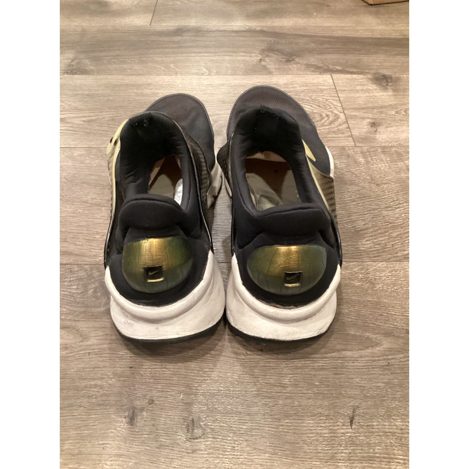Nike Nike Sock Dart Men's Running Shoes Low Top Size 13 Black Breathable Nike Athletic Sneakers Mens Size ONE SIZE - 3 Thumbnail