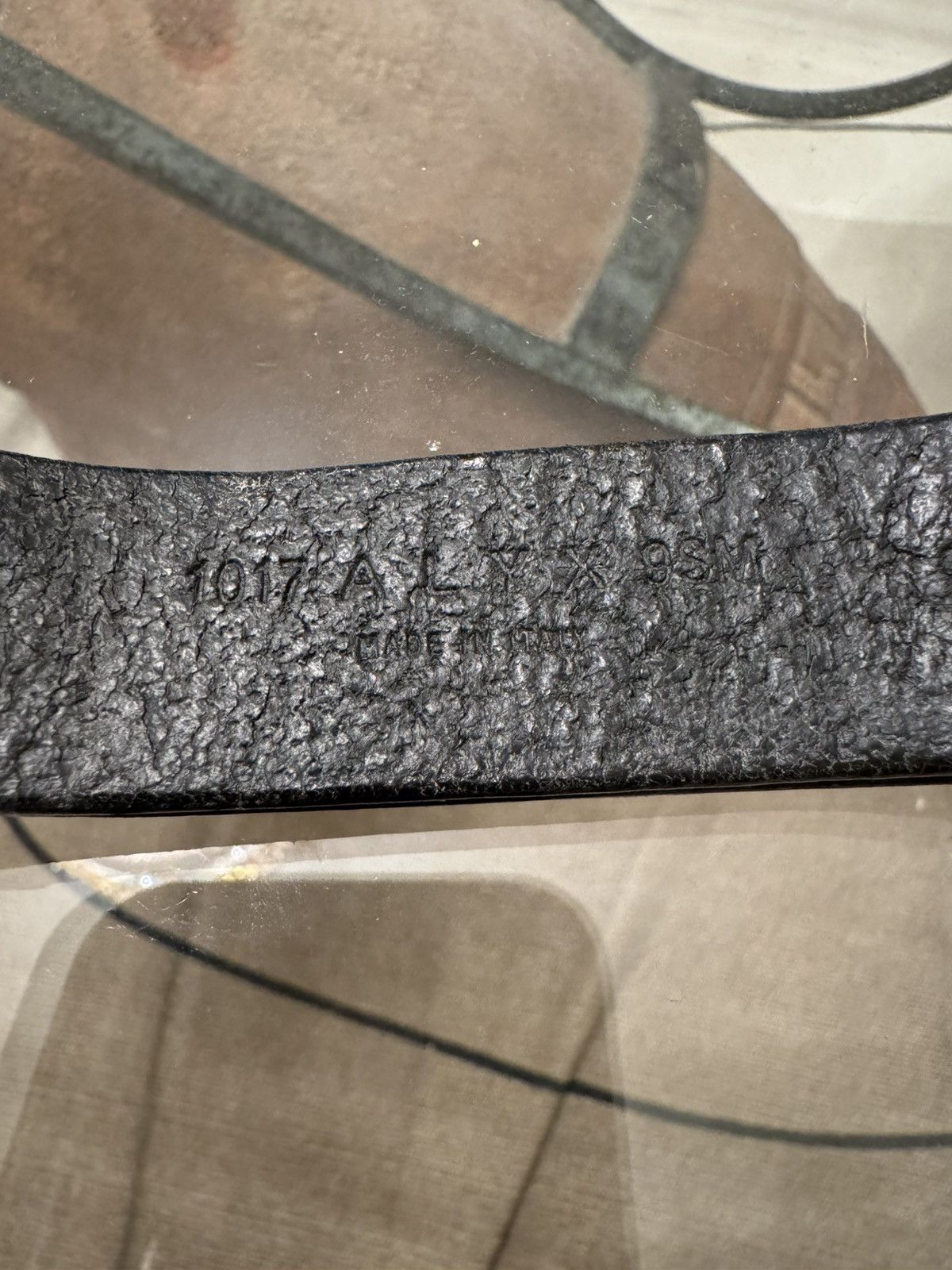 1017 ALYX 9SM 1017 ALYX 9SM Leather bracelet Size ONE SIZE - 4 Thumbnail