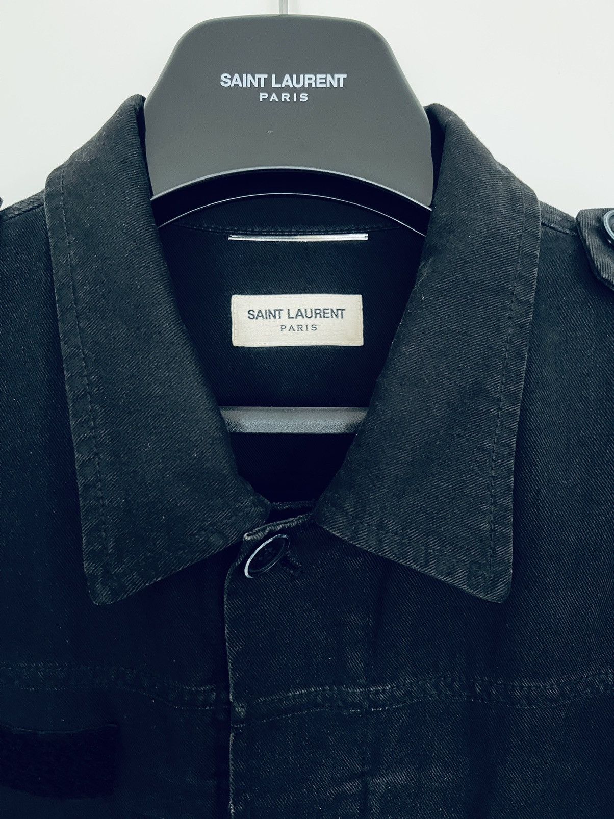 Saint Laurent Paris Saint Laurent Military Jacket Size US L / EU 52-54 / 3 - 2 Thumbnail