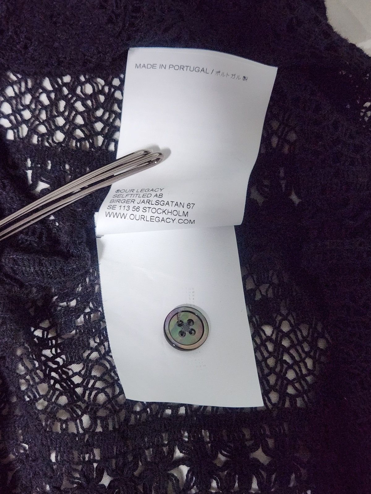 Our Legacy our legacy fall2023 coco crochet shirt Size US M / EU 48-50 / 2 - 7 Thumbnail