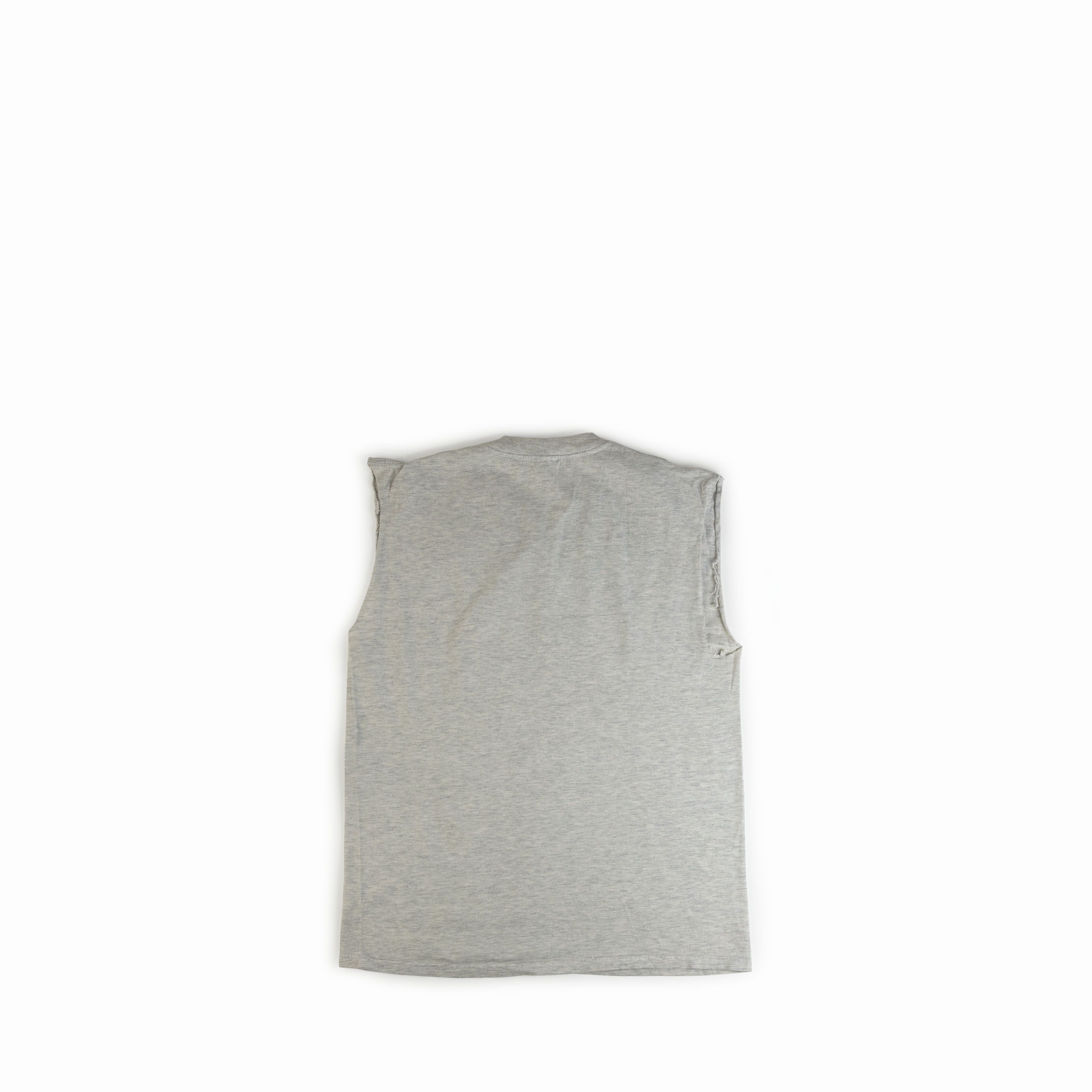 Vintage Vintage 1990's Respect The Cheese Cut Off Tee Shirt Size US L / EU 52-54 / 3 - 2 Thumbnail