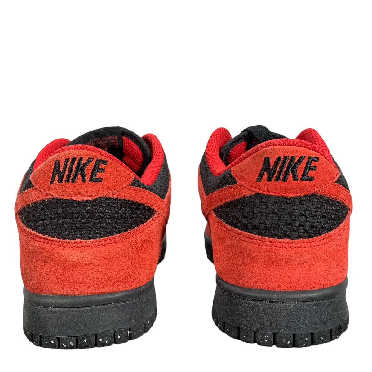 Vintage VTG Nike Dunk Low CL Black Varsity Red Grey 2008 Sneakers Size US 7.5 / EU 40-41 - 4 Thumbnail