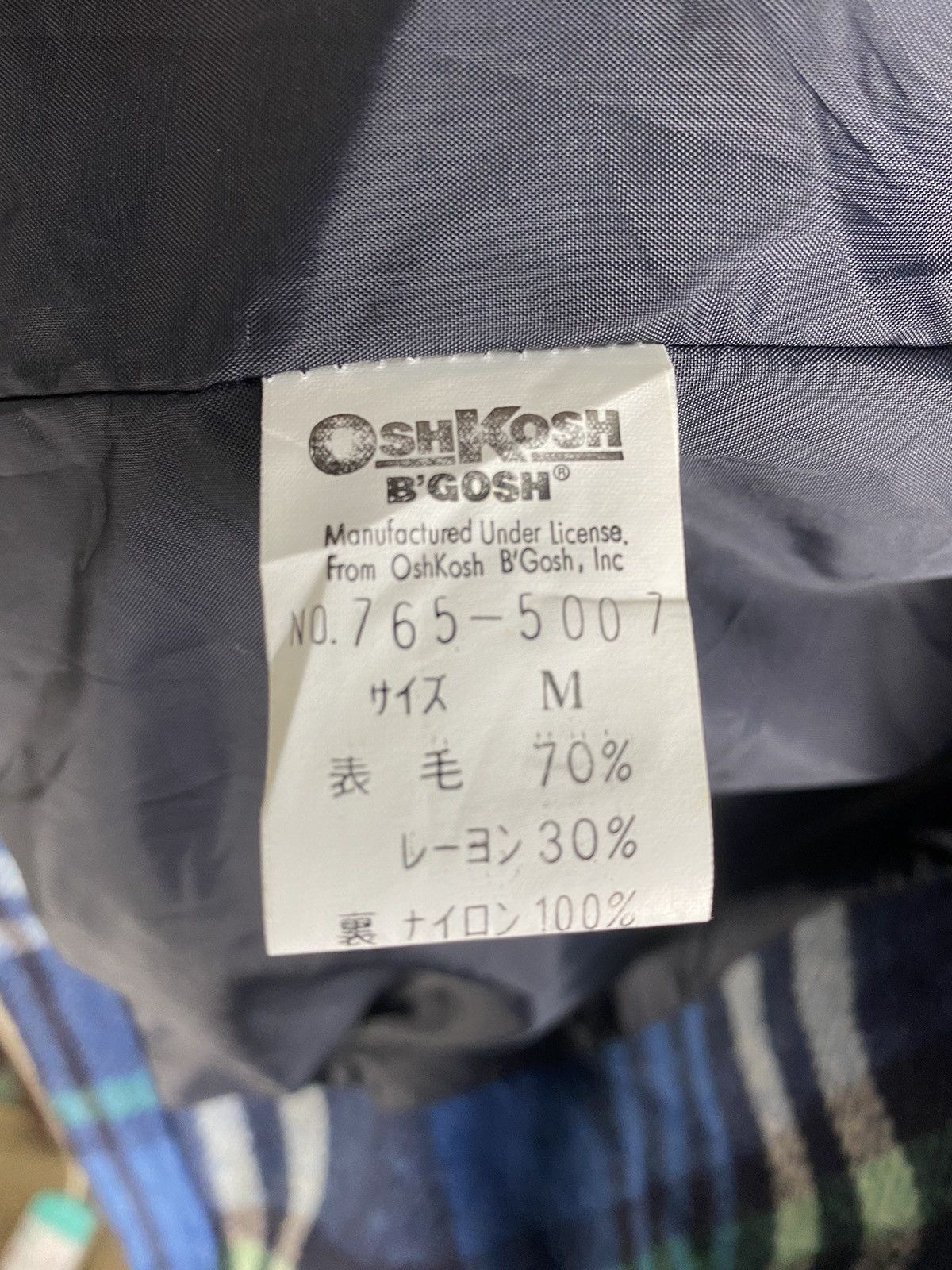 Flannel × Oshkosh OshKosh Outwear Wool Flannel Zip Up Jacket Size US M / EU 48-50 / 2 - 13 Thumbnail