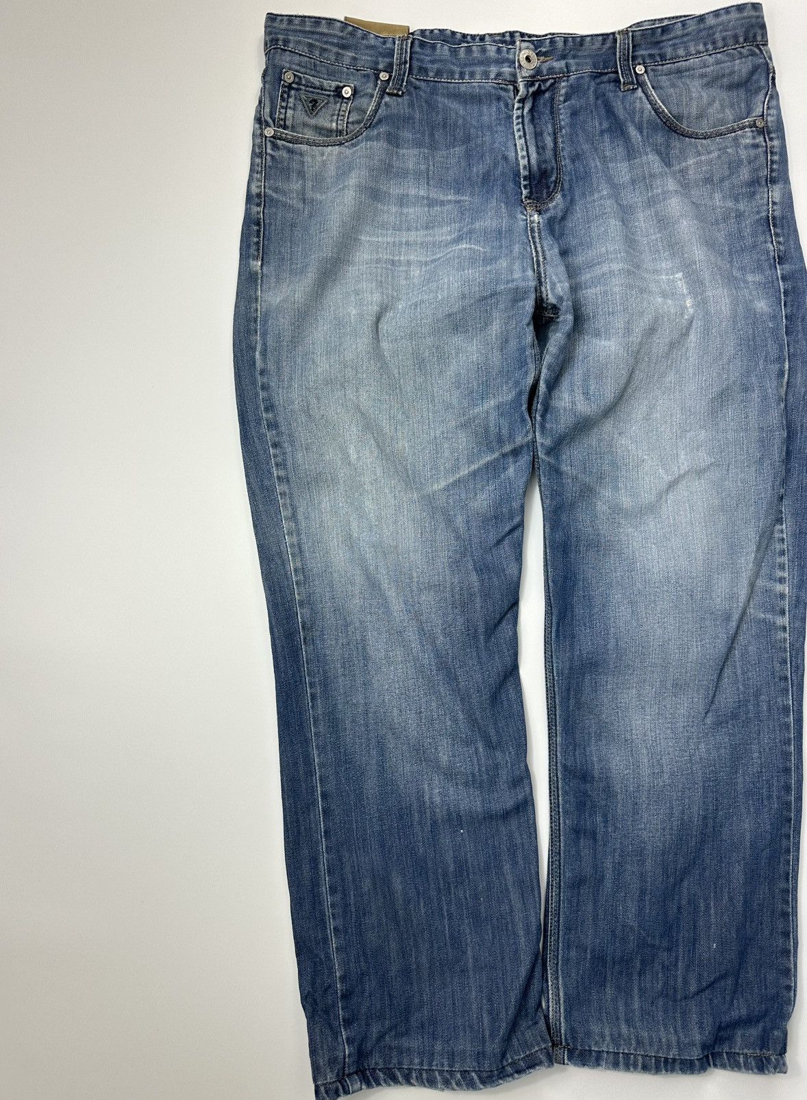 Guess Guess Oversize Denim Blue Jeans Men's 36 Size Size US 36 / EU 52 - 3 Thumbnail