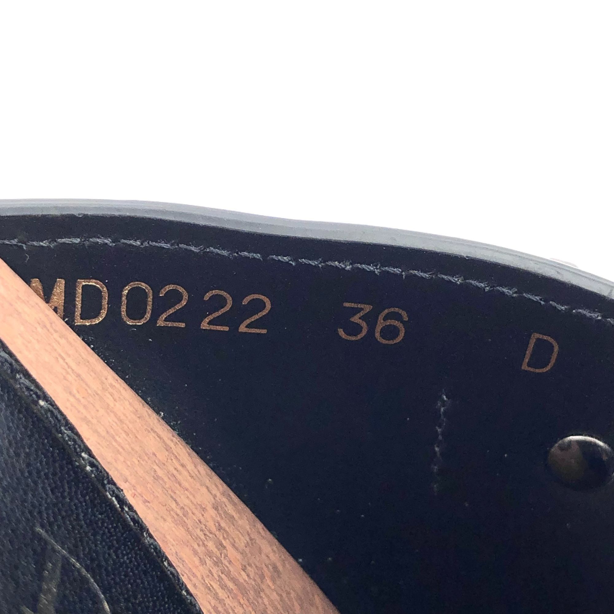 Dior Christian Dior Quake 36 Black Leather Riveted Round-Toe Thic Size US 6 / IT 36 - 4 Thumbnail