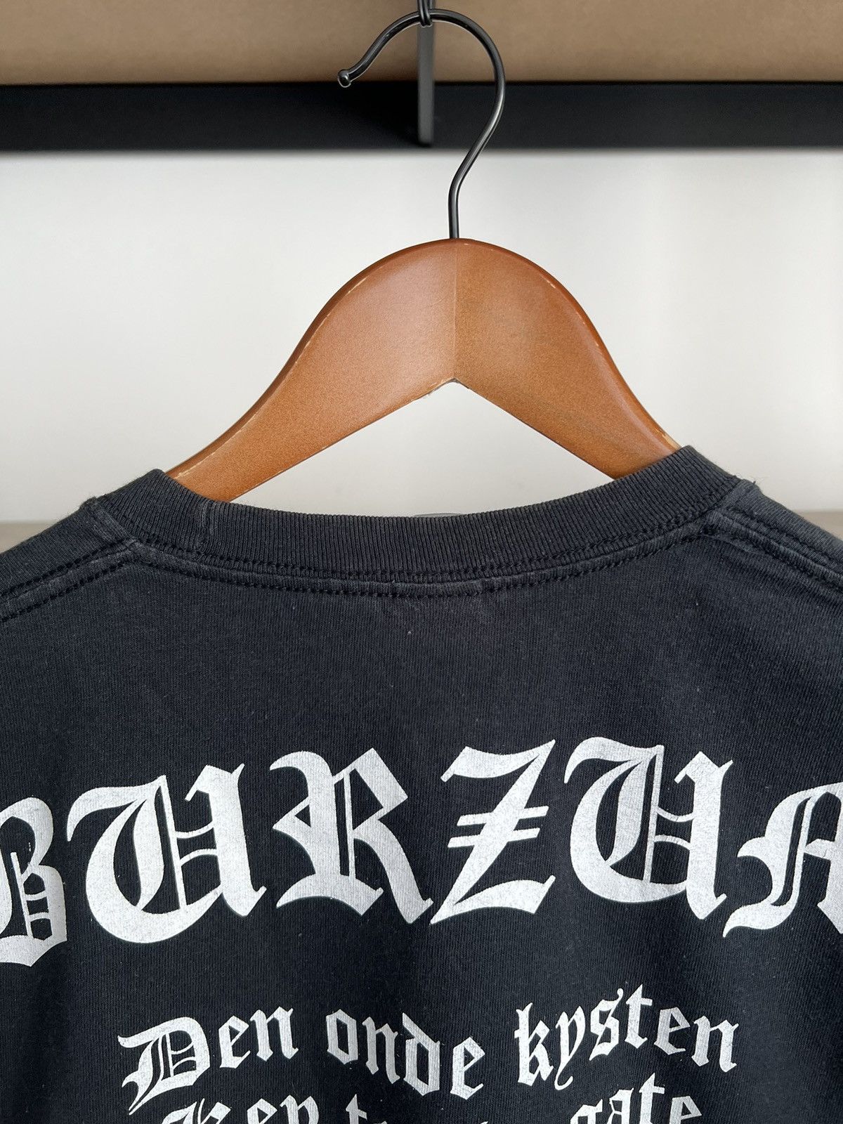 Band Tees Burzum Det Som Engang Var Black Metal Band Y2k Black T-shirt Size US M / EU 48-50 / 2 - 15 Thumbnail