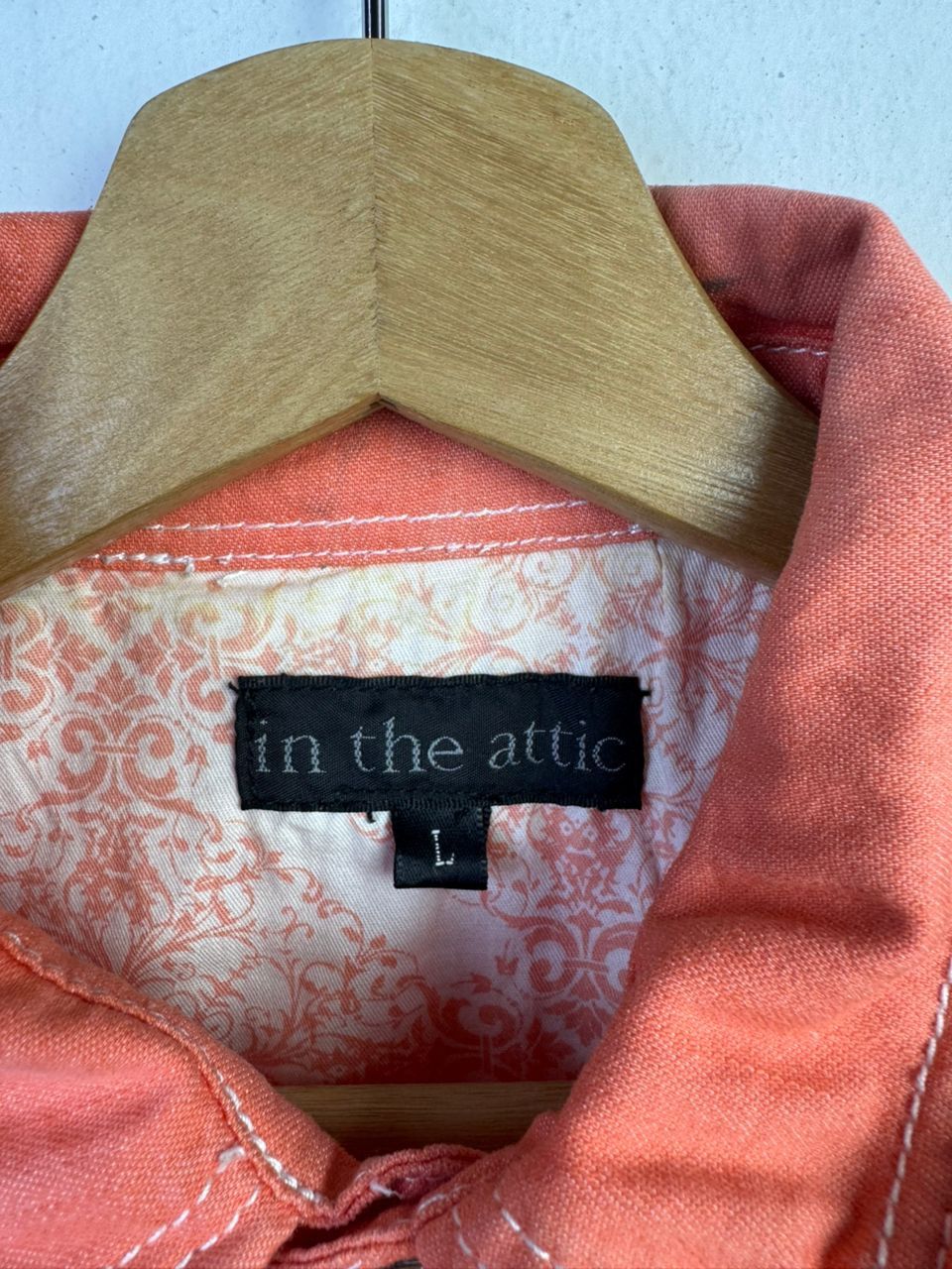 In The Attic vINTAGE in the attic Denim Jacket Size US L / EU 52-54 / 3 - 3 Thumbnail