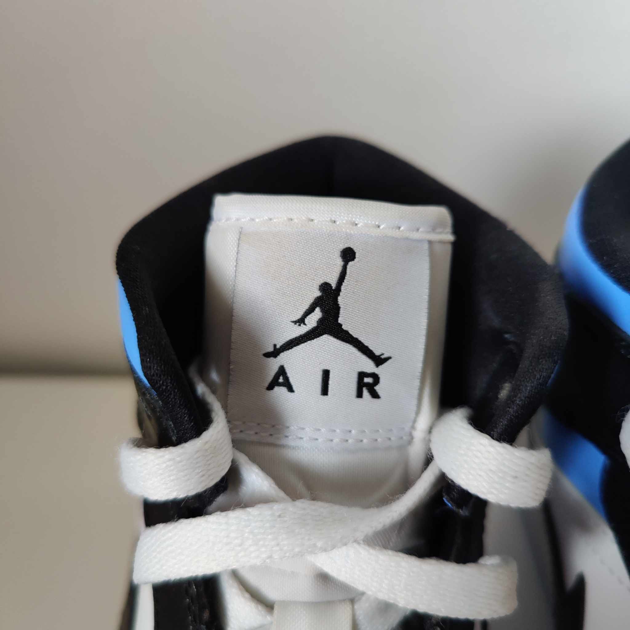 Jordan Brand Wmns Air Jordan 1 Mid University Blue - Size 7.5 Size US 7.5 / IT 37.5 - 11 Thumbnail