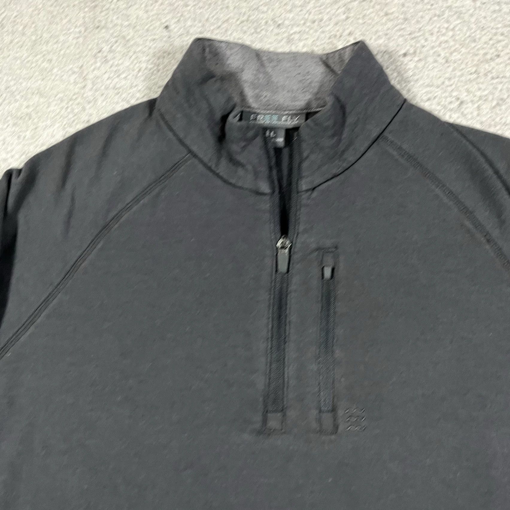 Vintage Free Fly 1/4 Zip Pullover Mens L Bamboo Cotton Performance Sweater Stretch Shirt Size US L / EU 52-54 / 3 - 7 Thumbnail