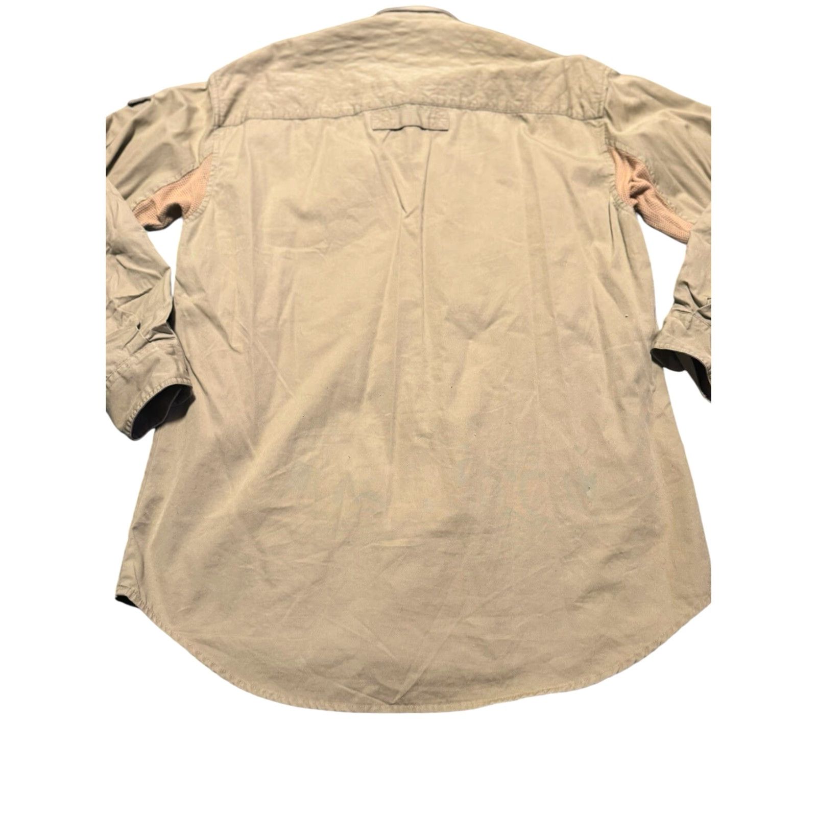 Vintage VINTAGE Willis & Geiger Tan Convertible Fishing Safari Vest Jacket Mens Medium Size US M / EU 48-50 / 2 - 5 Thumbnail