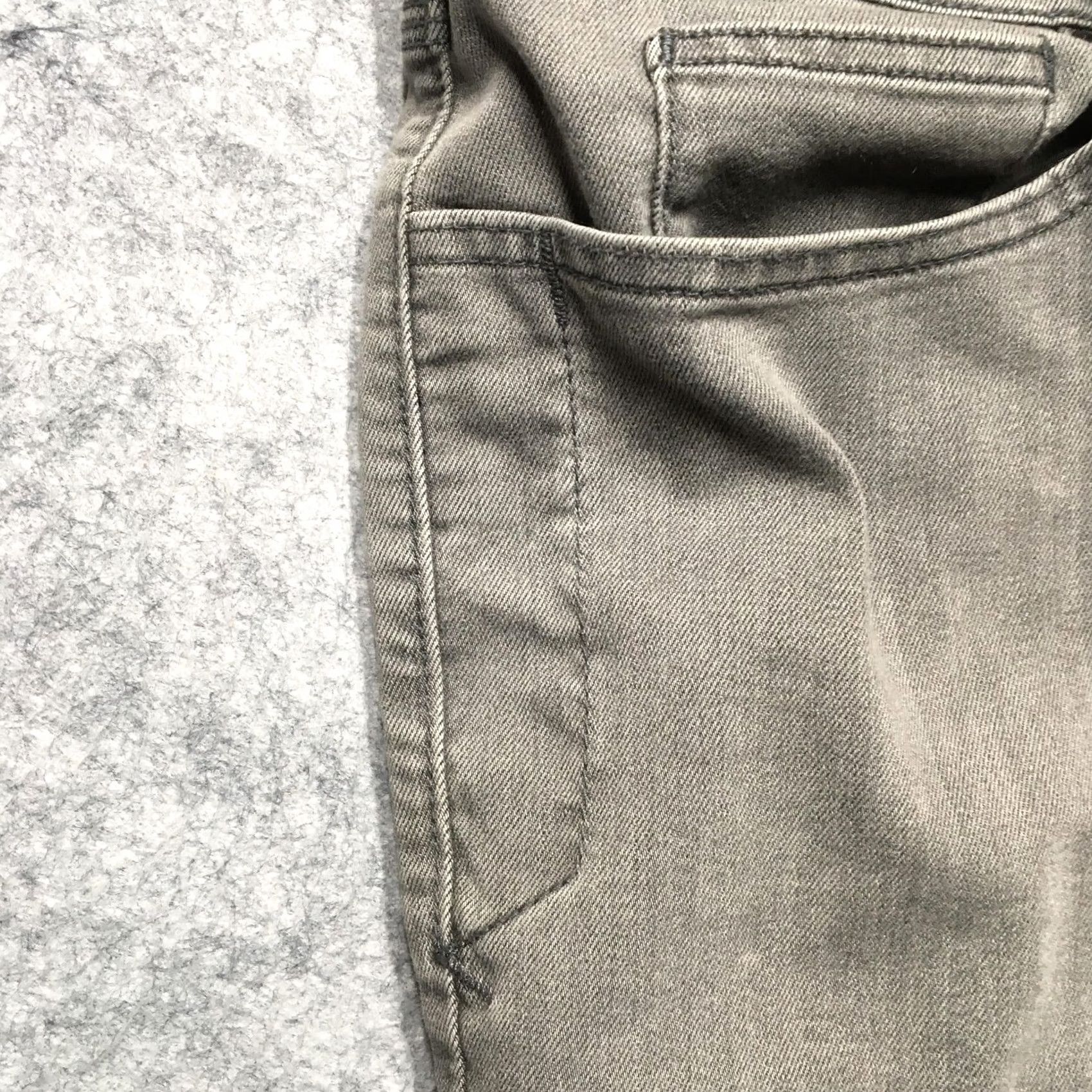 Vintage swrve Regular Fit Jeans Mens 31x34 Gray Cordura Denim Durable Outdoor Pants Size US 31 - 5 Thumbnail