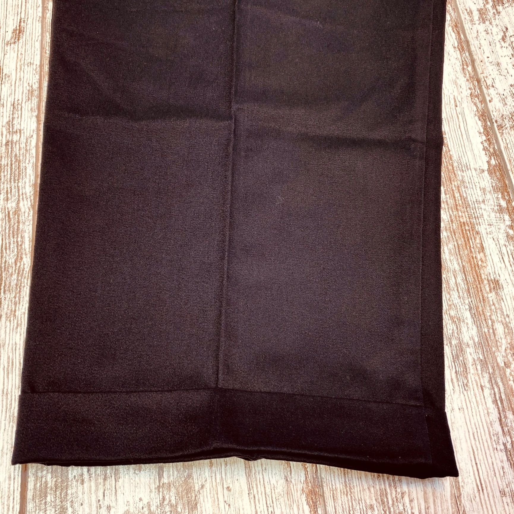 Lands' End Lands' End Chino Pants Mens 52x29 Black Traditional Fit Pleated NEW 7555 Size US 36 / EU 52 - 3 Thumbnail