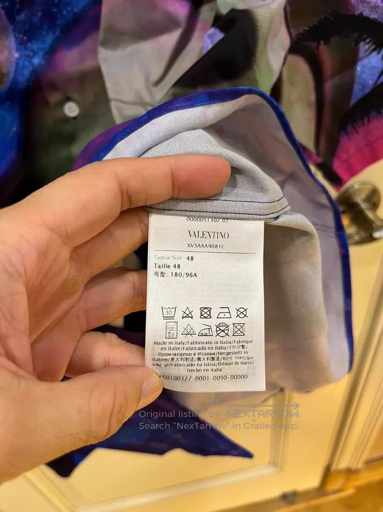 Valentino Valentino Genuine Cosmic Sky Oil Painting HD Printed Xavi Size US M / EU 48-50 / 2 - 8 Thumbnail