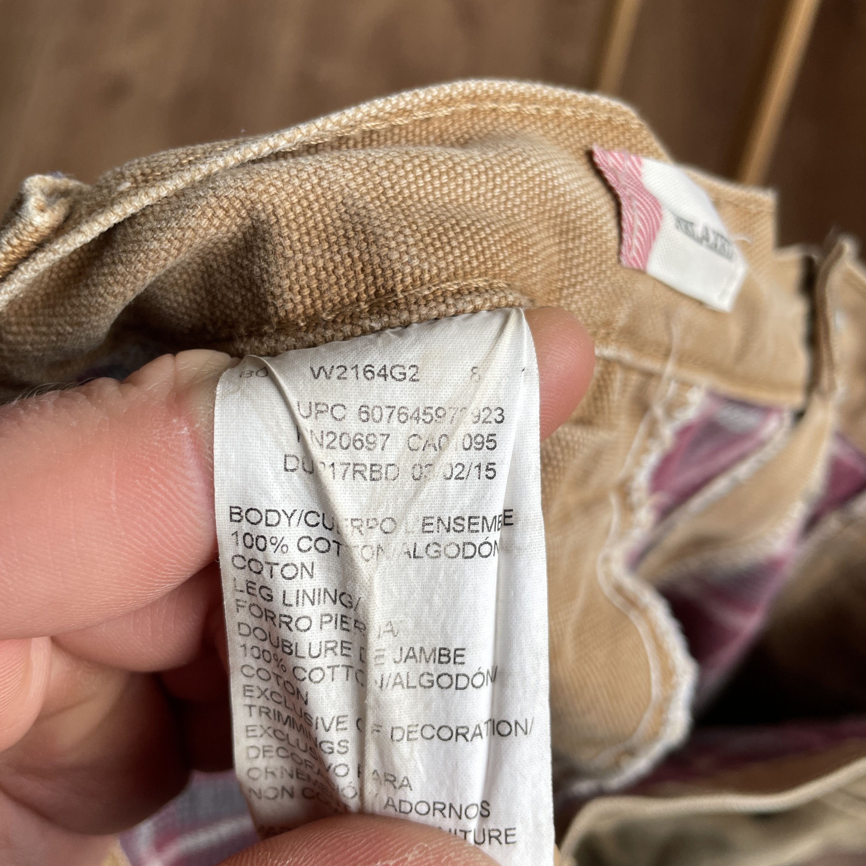 Dickies Dickies Flannel Lined Duck Canvas Carpenter Work Pants Size US 36 / EU 52 - 19 Thumbnail