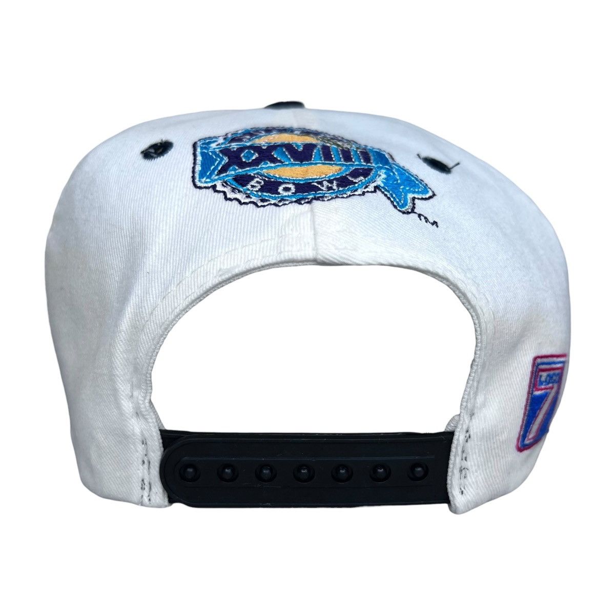 Logo 7 Vintage 1994 Cowboys Super Bowl XXVIII Champions Snapback Size ONE SIZE - 6 Thumbnail