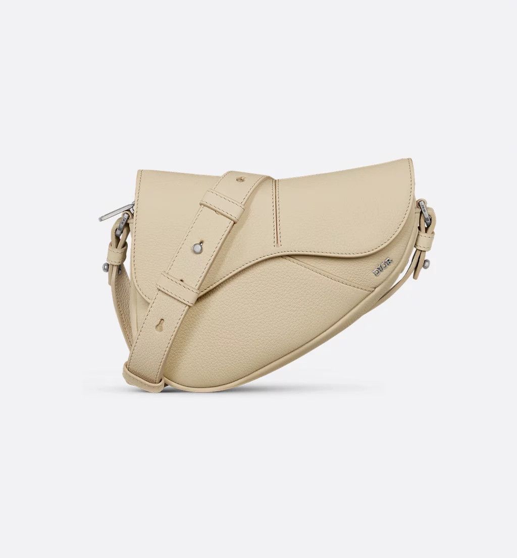 Dior Mini Saddle Bag 2Adca543Ken_H174 in Beige, Men's