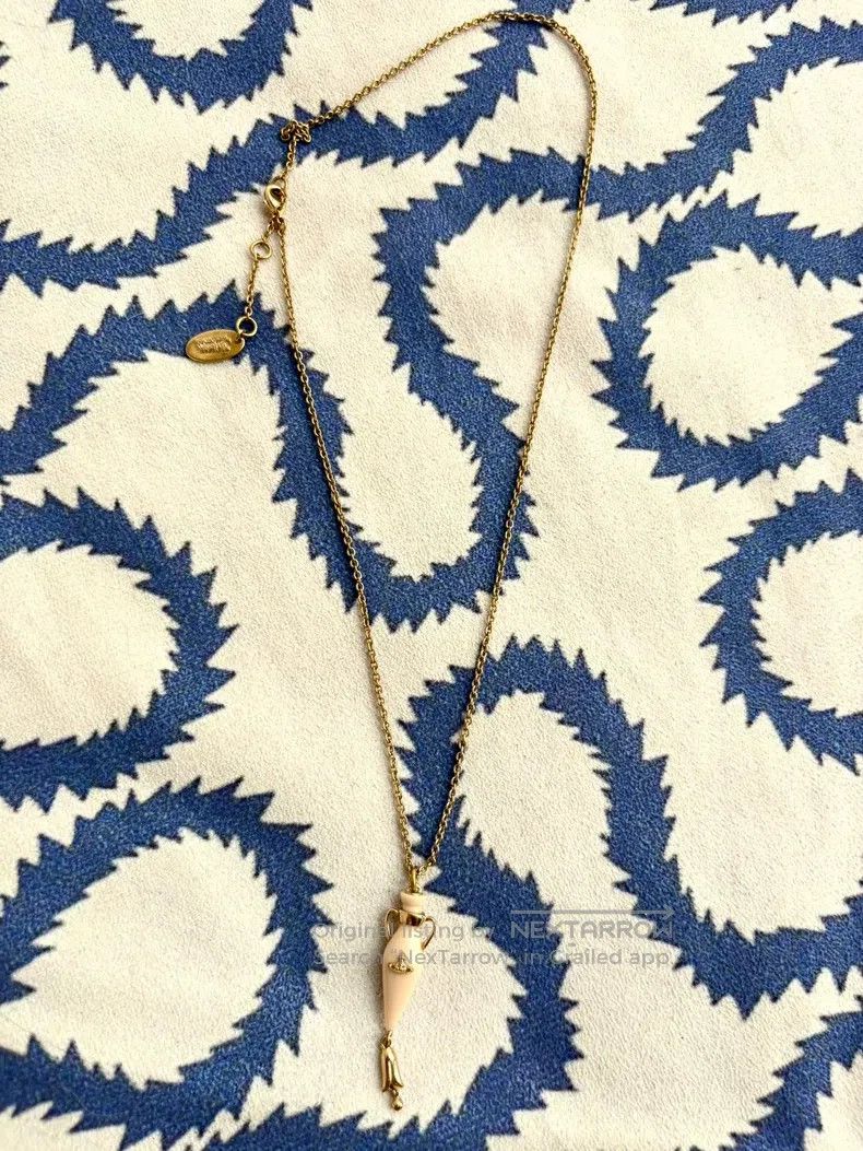 Vivienne Westwood Vivienne Westwood Lily of the Valley Bottle Necklace Size ONE SIZE - 4 Thumbnail