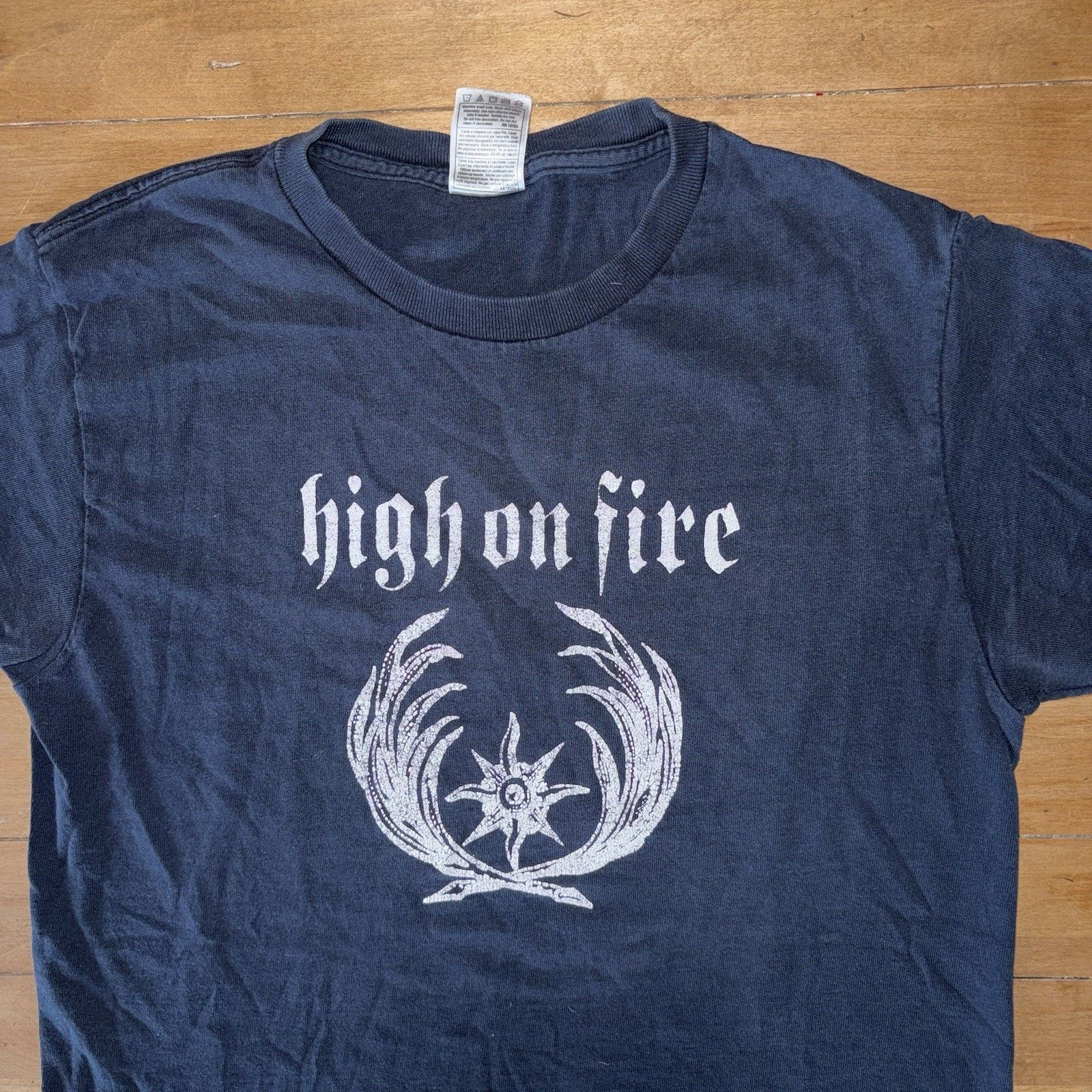 Band Tees × Vintage Vintage HIGH ON FIRE Band Antlers Tour Shirt S Doom Metal Size US S / EU 44-46 / 1 - 2 Thumbnail