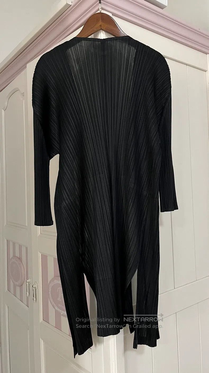 Other Issey Miyake Black Cardigan Coat Size XL / US 12-14 / IT 48-50 - 2 Thumbnail