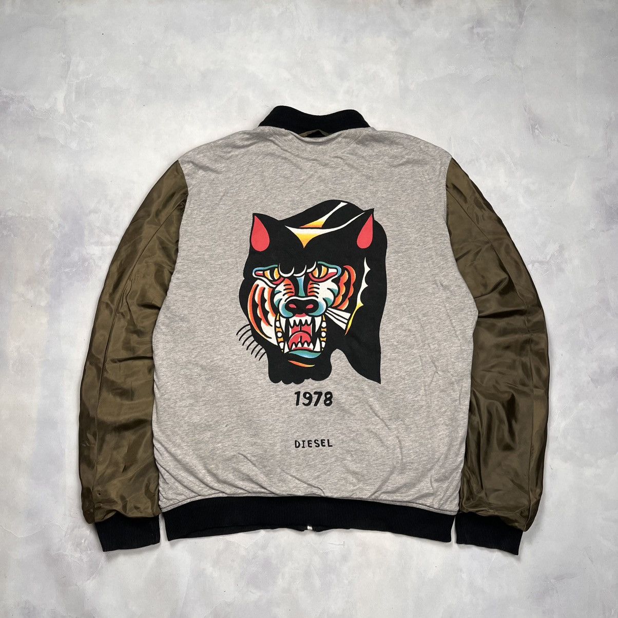 Diesel Diesel Reversible Bomber Jacket Size US M / EU 48-50 / 2 - 1 Thumbnail