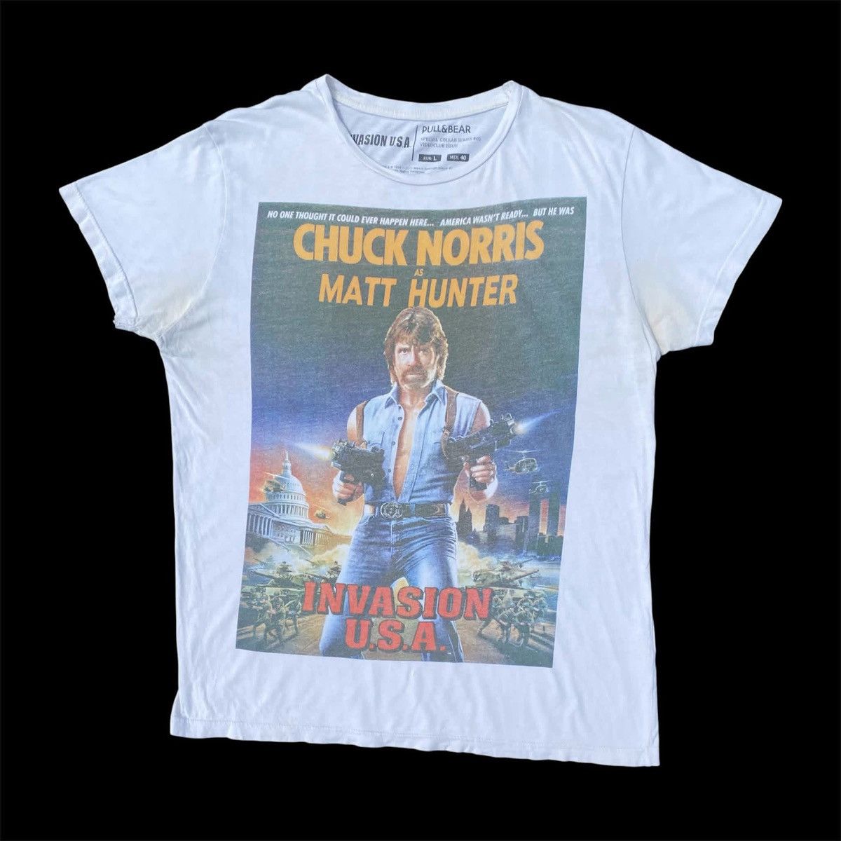 Vintage RARE ‼️ Chuck Norris Size US L / EU 52-54 / 3 - 1 Thumbnail