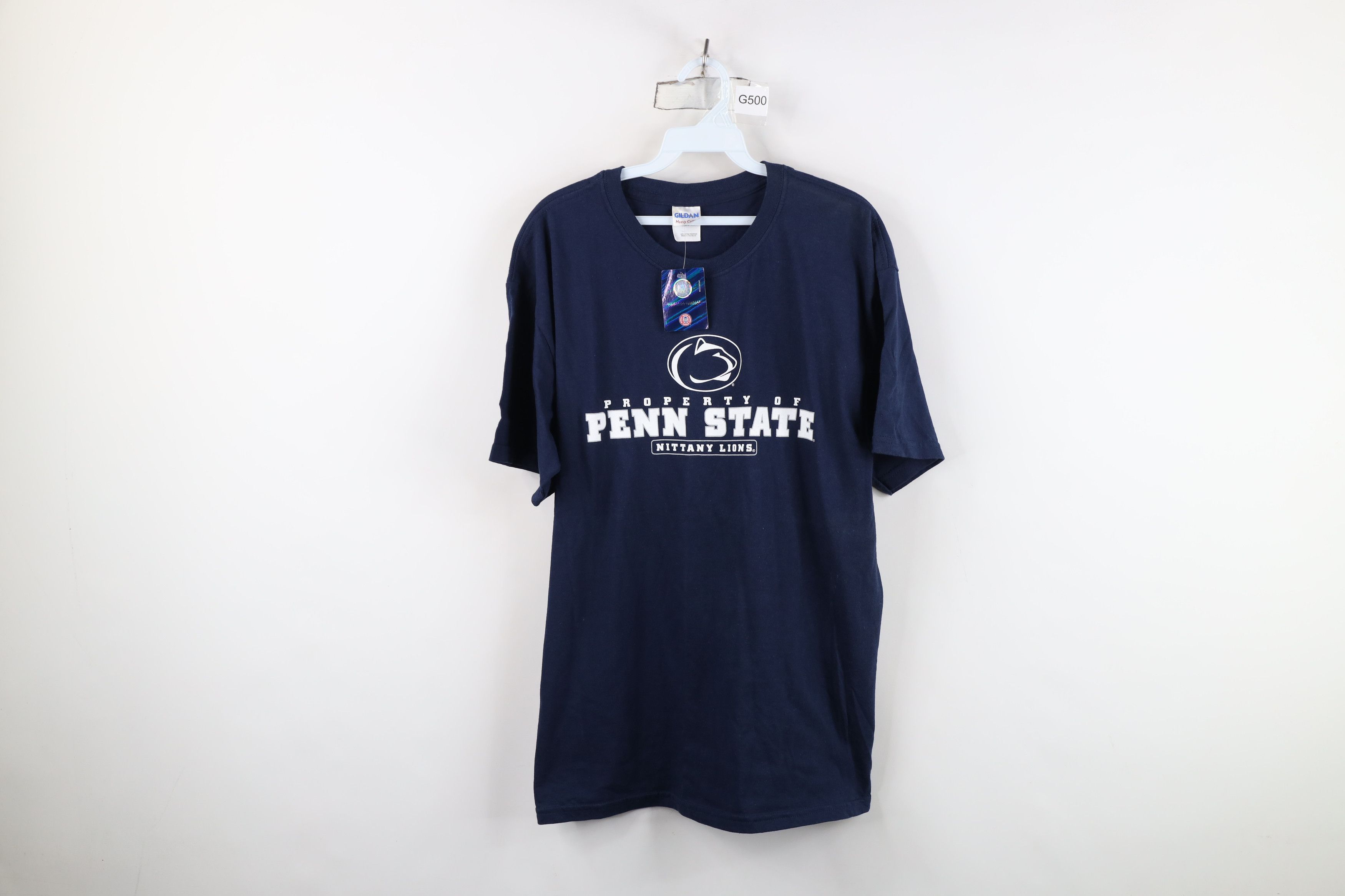 Vintage Deadstock Vintage Y2K Penn State University T-Shirt Blue Size US L / EU 52-54 / 3 - 1 Thumbnail