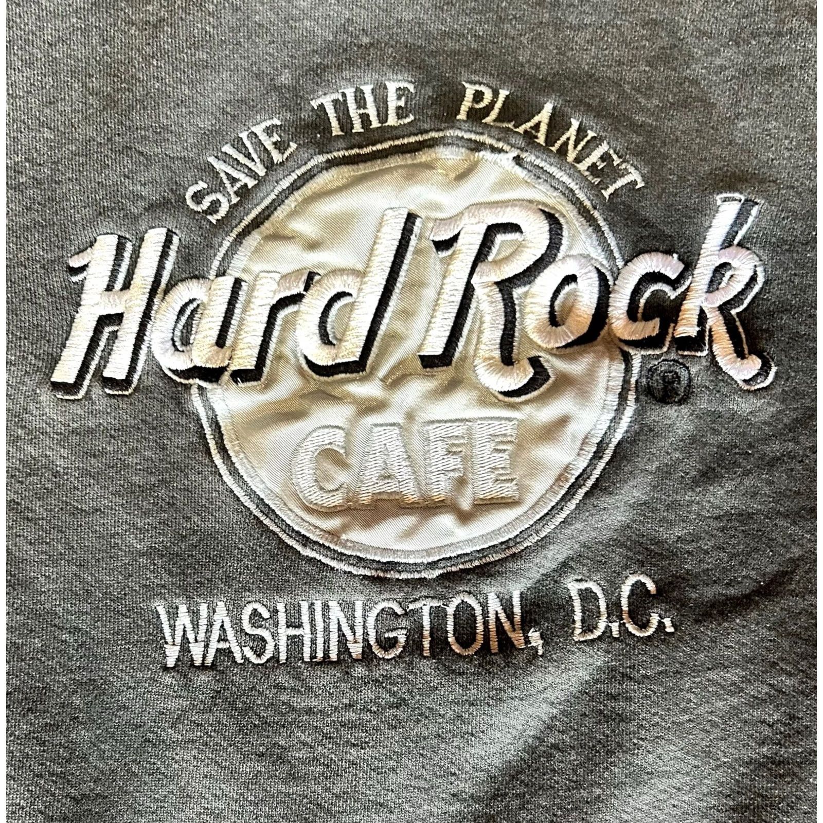 Hard Rock Cafe VINTAGE Hard Rock Cafe Washington DC XL Men's Embroidered Crewneck Pullover Sweater Size US XL / EU 56 / 4 - 4 Thumbnail