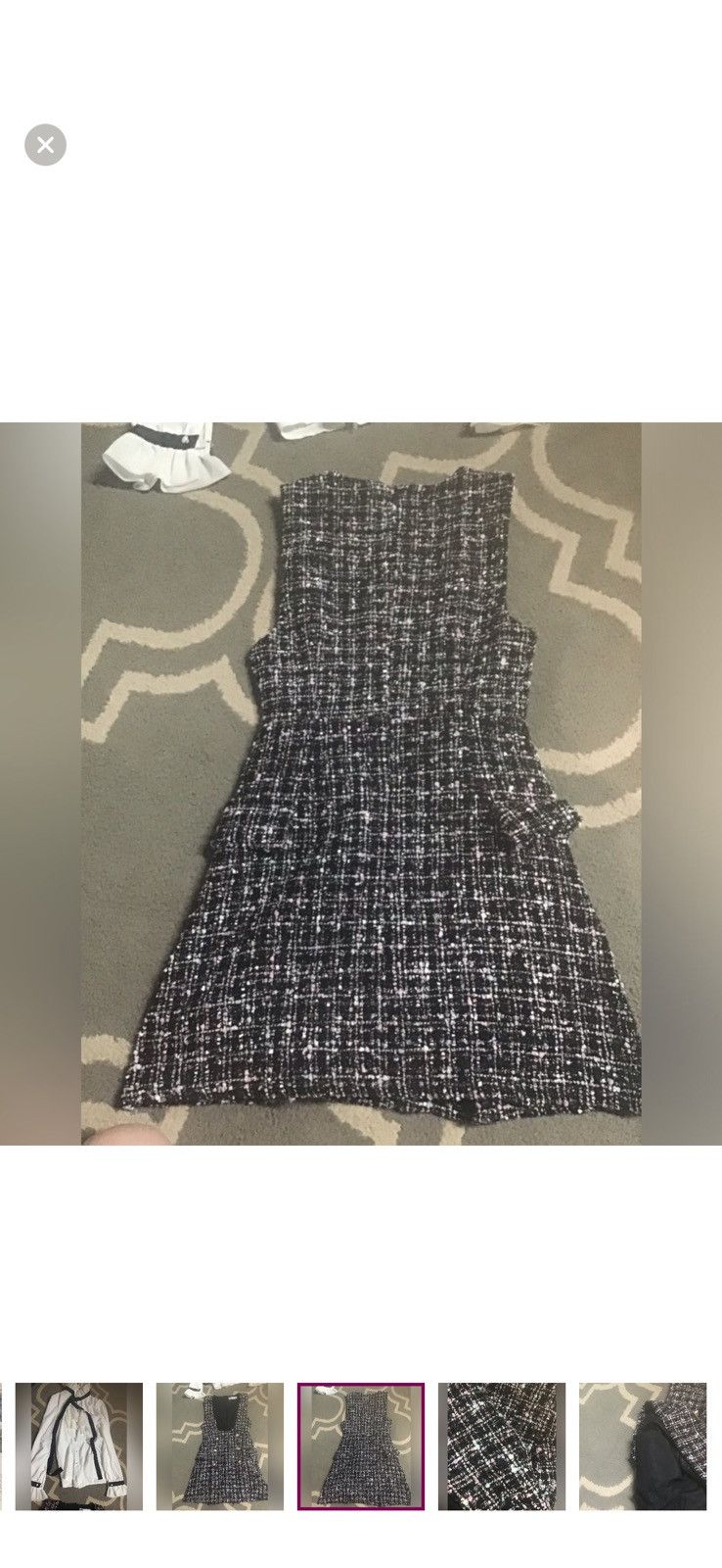Other Tweed Dress Size 25" / US 0 / IT 36 - 7 Thumbnail