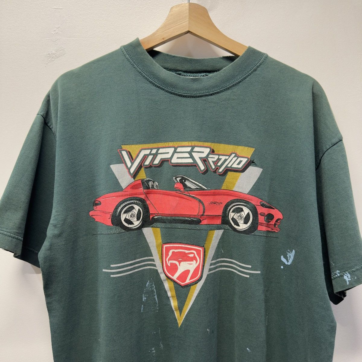 Vintage 90s Viper RT 10 Shirt Faded Distressed ERD Grunge Chrome Size US L / EU 52-54 / 3 - 4 Thumbnail