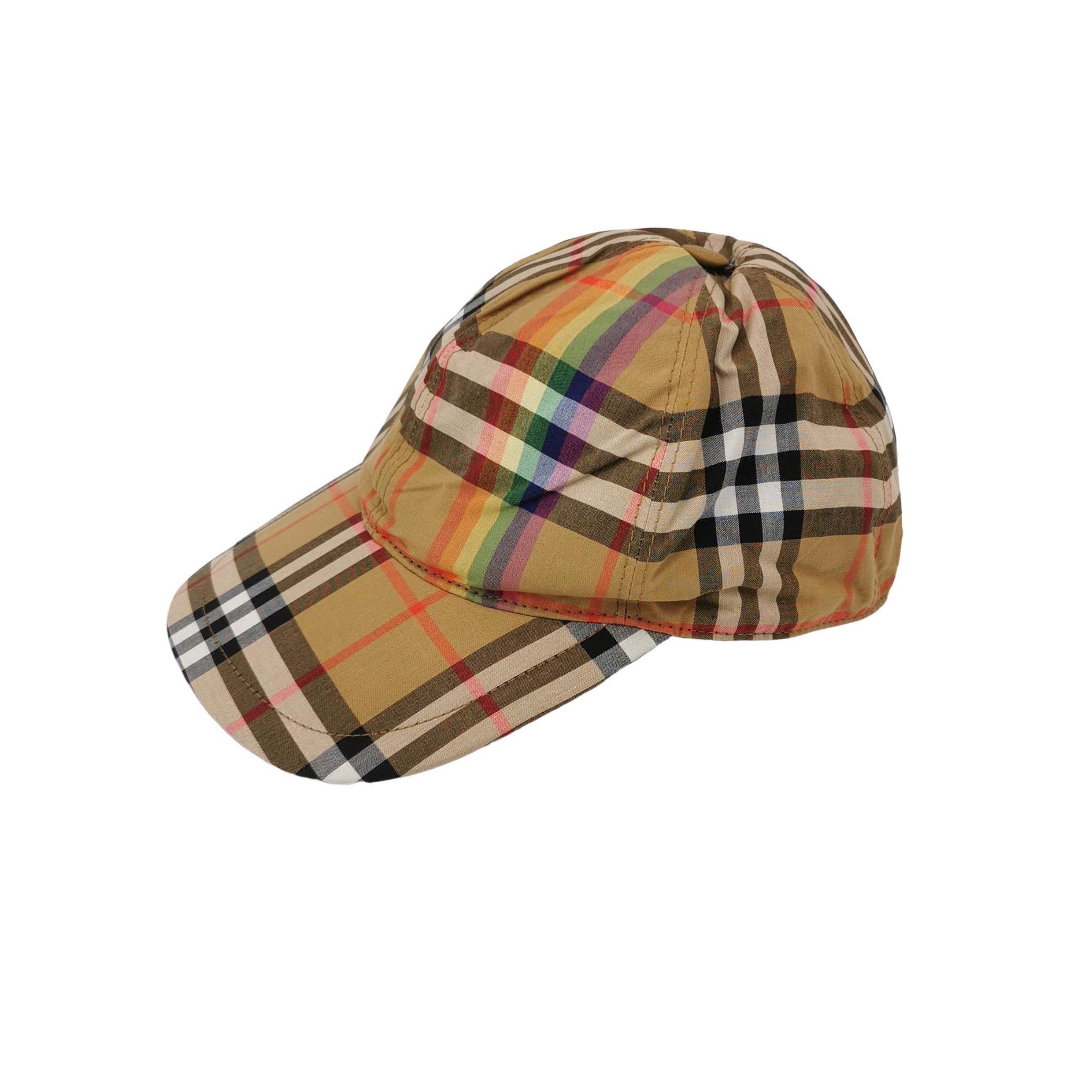 Burberry Burberry Check Baseball Cap Size S/M Size ONE SIZE - 1 Thumbnail