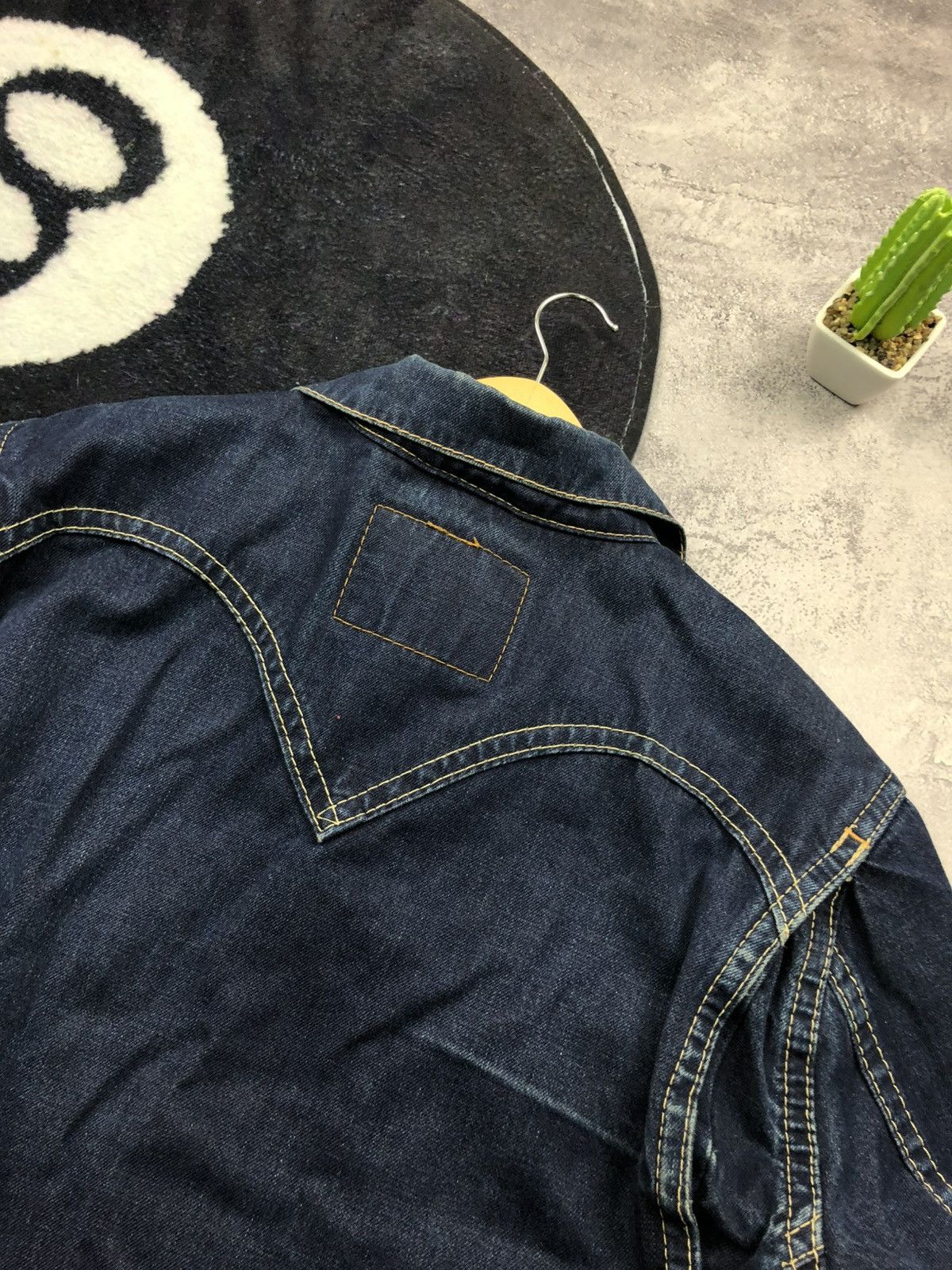 Levi's LEVIS Vintage Blue Denim Jacket Streetwear Faded Japanese Size L / US 10 / IT 46 - 17 Thumbnail