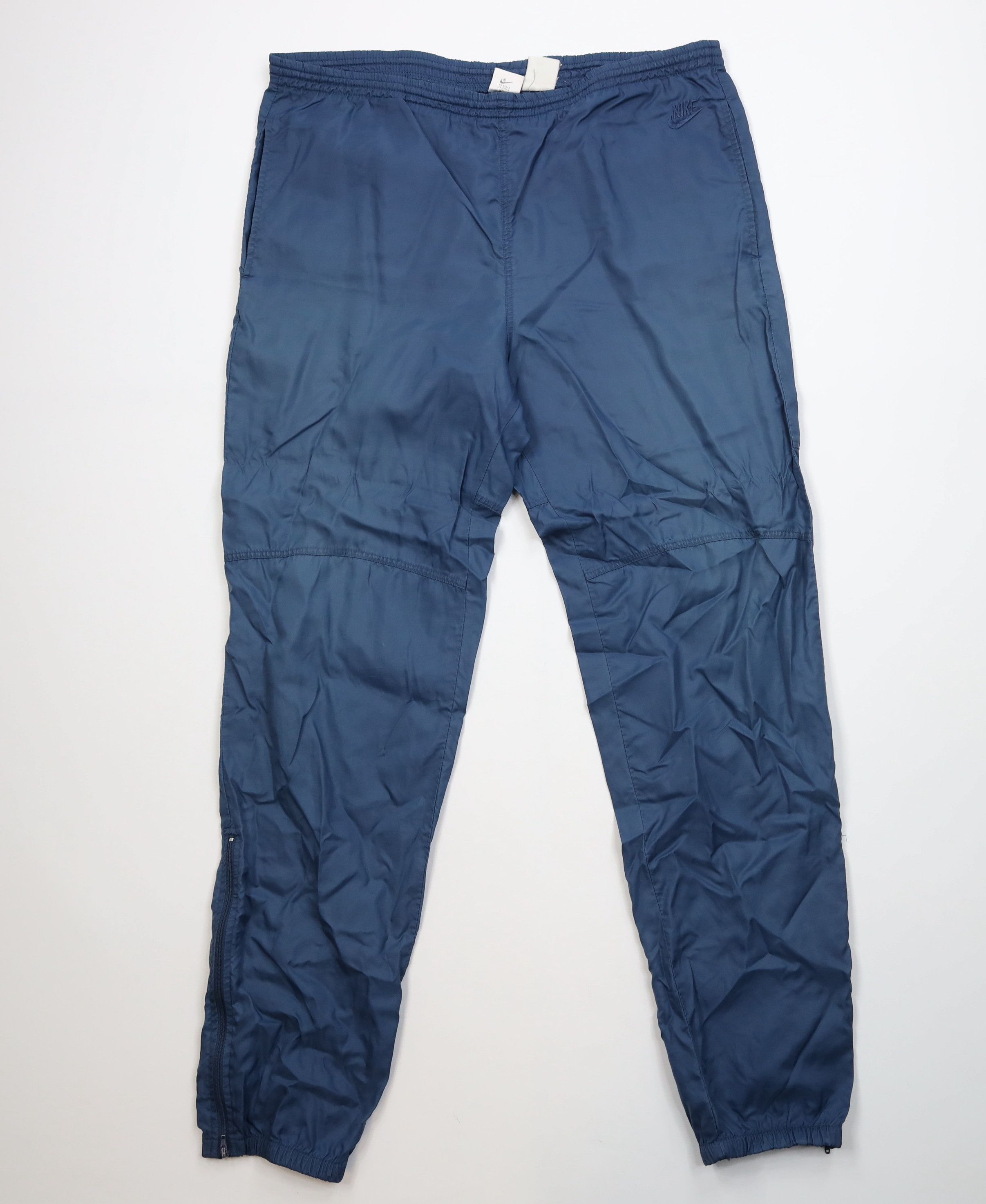 Nike Vintage 80s 90s Nike Mini Swoosh Windbreaker Joggers Pants Size US 36 / EU 52 - 1 Thumbnail