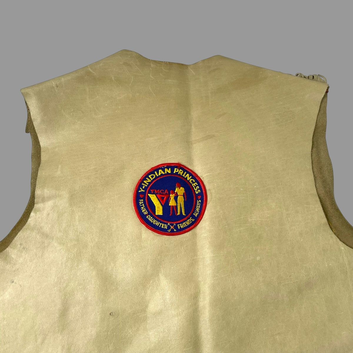 Vintage Vintage kachina nation leather fringe vest Size US L / EU 52-54 / 3 - 5 Thumbnail