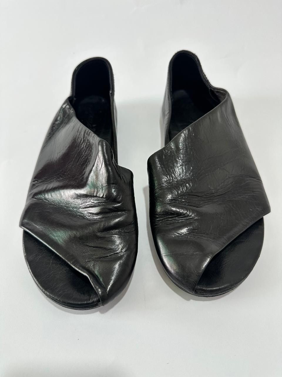Marsell MARSÈLL ASYMMETRICAL LEATHER SANDALS EU38 Size US 8 / IT 38 - 1 Thumbnail