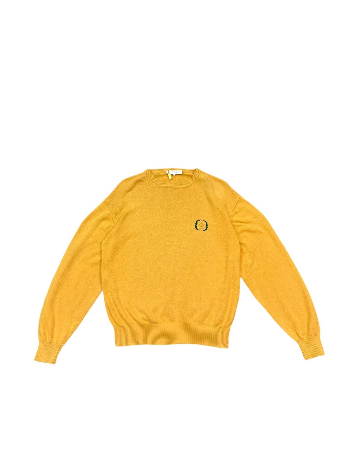 Christian Dior Monsieur VINTAGE CHRISTIAN DIOR CREST LOGO CREWNECK SWEATER Size US M / EU 48-50 / 2 - 1 Thumbnail
