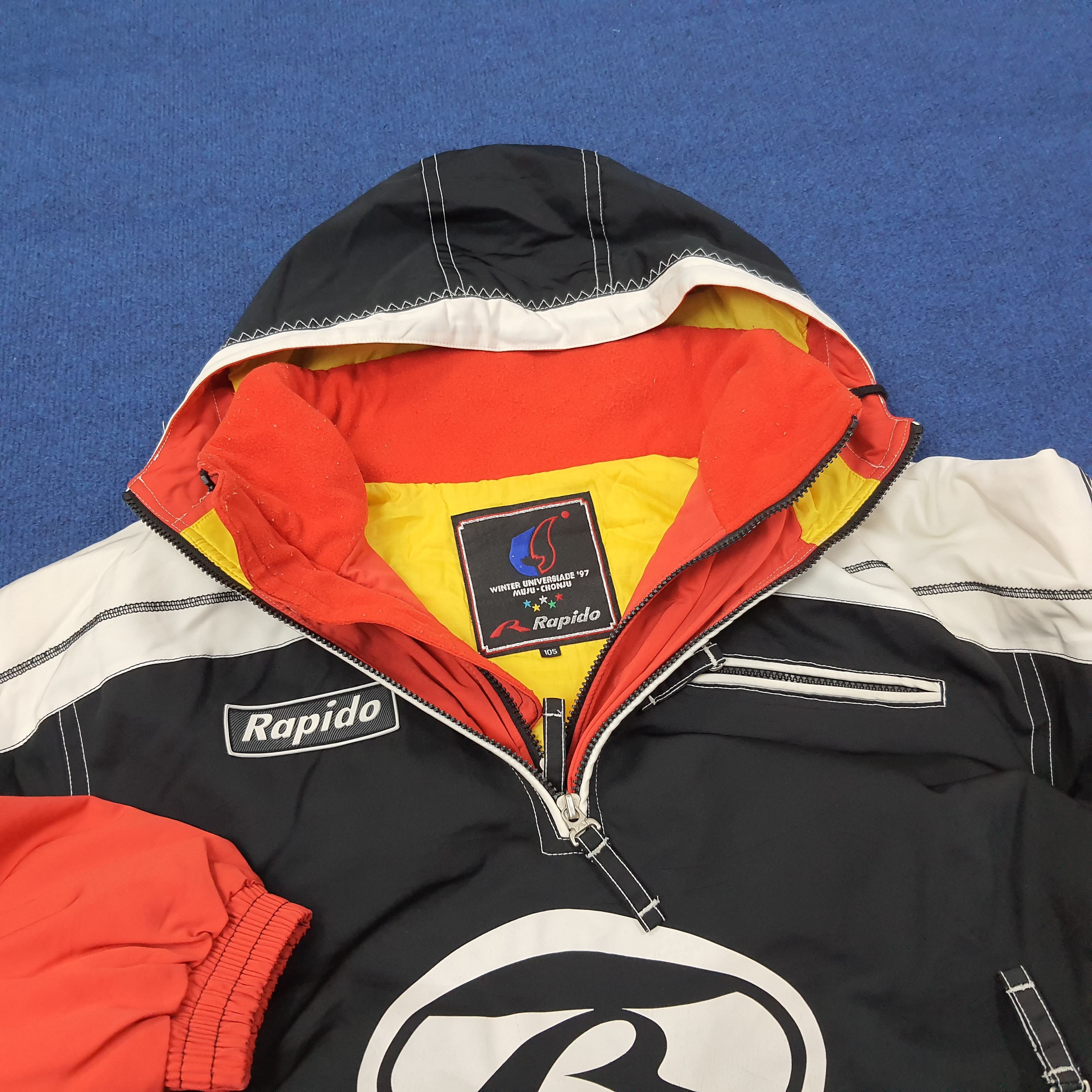 Vintage Vintage RAPIDO Sportswear Motorcycles Jacket C251N4 Size US XXL / EU 58 / 5 - 6 Thumbnail