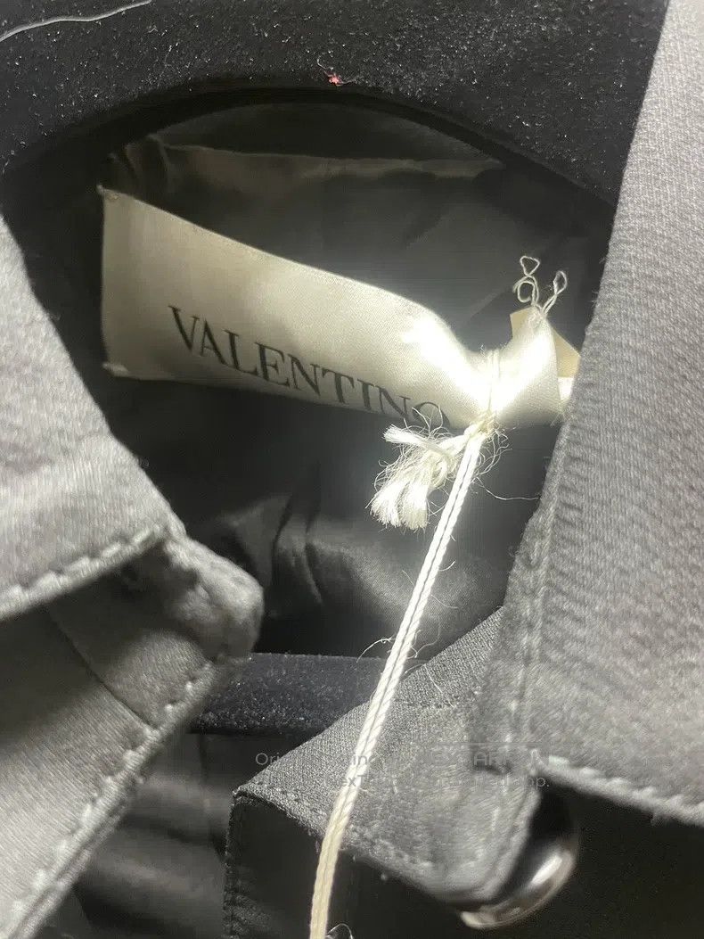 Valentino Valentino Silk wool coat Size L / US 10 / IT 46 - 2 Thumbnail