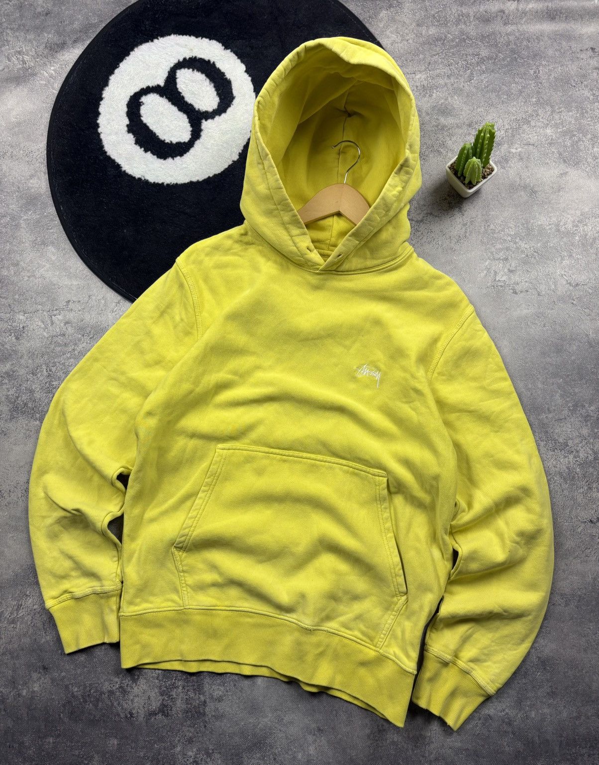 Stussy STUSSY Hype Mini Logo Skateboarding Streetwear Hoodie Size US S / EU 44-46 / 1 - 1 Thumbnail