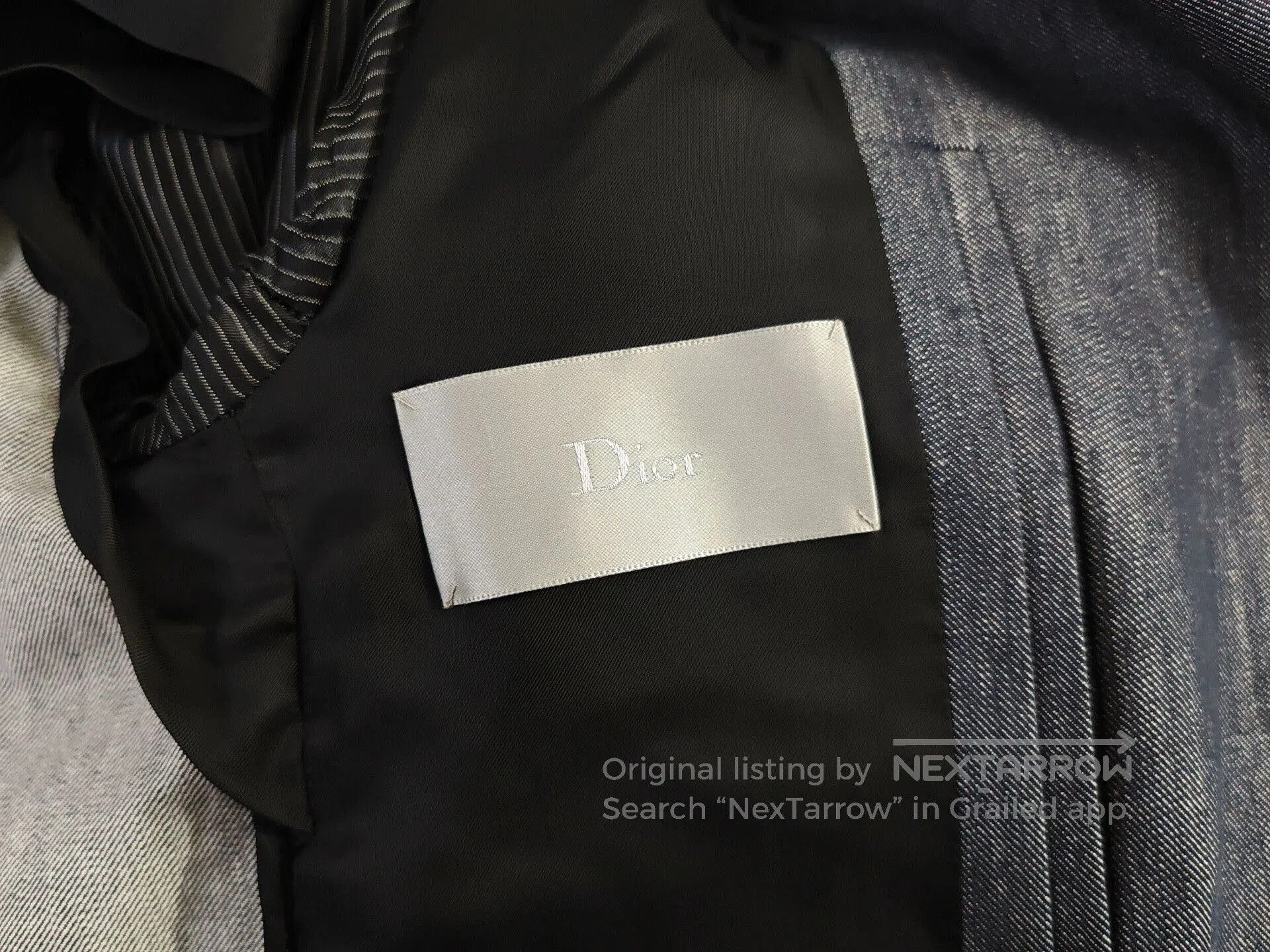 Dior Dior Men's Denim Jacket. Size US M / EU 48-50 / 2 - 3 Thumbnail