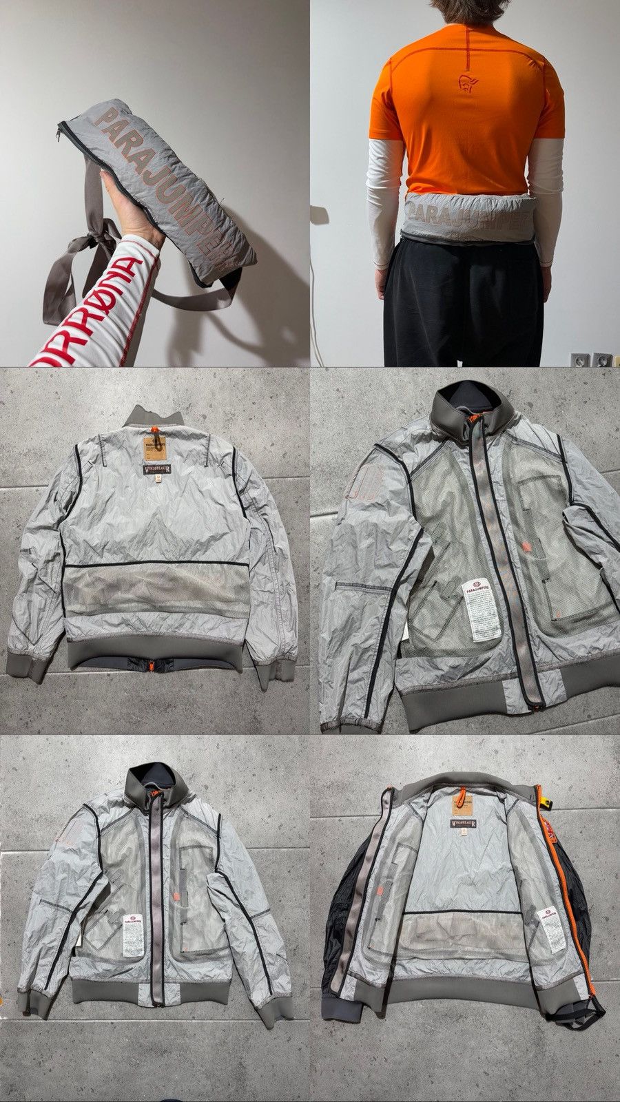 Parajumpers Parajumpers Light Nylon Jacket Packable Goretex Windproof Size US M / EU 48-50 / 2 - 6 Thumbnail