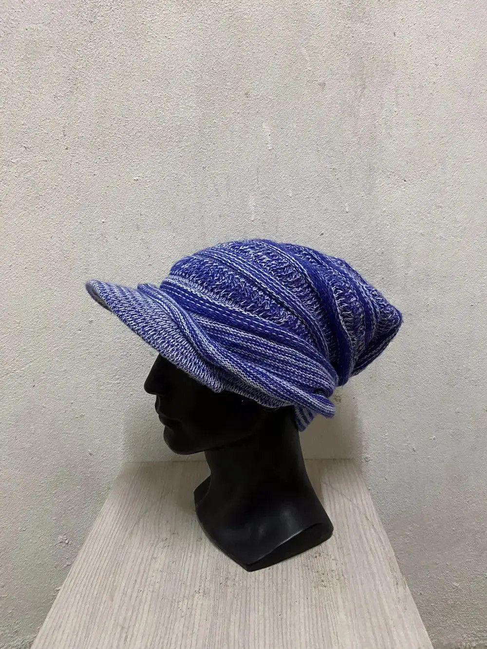 Japanese Brand Rare Japanese Brand Turban Visor Beanie Hat Size ONE SIZE - 2 Thumbnail