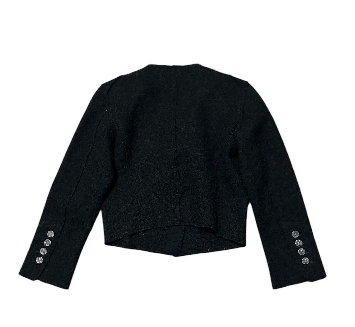 Agnes B cropped wool jacket