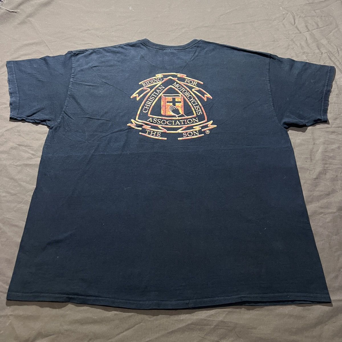 Vintage Vintage Y2K CMA Jesus God Bible Holy Tee 2XL motorcycle Size US XXL / EU 58 / 5 - 4 Thumbnail